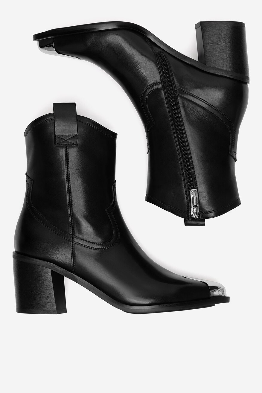 Badura - Kowbojki skórzane - 5905588842170