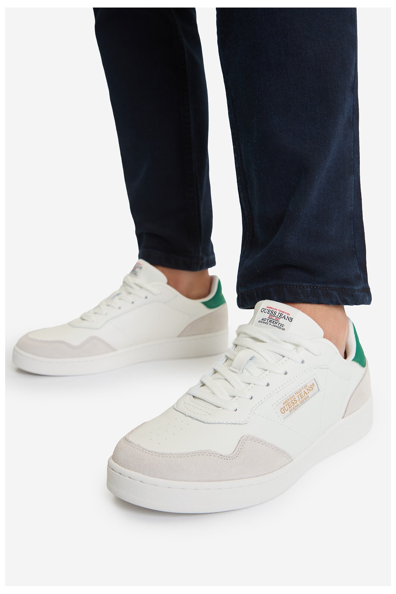 Кросівки GUESS JEANS CWBEO-LUNARI-01 WE БІЛИЙ