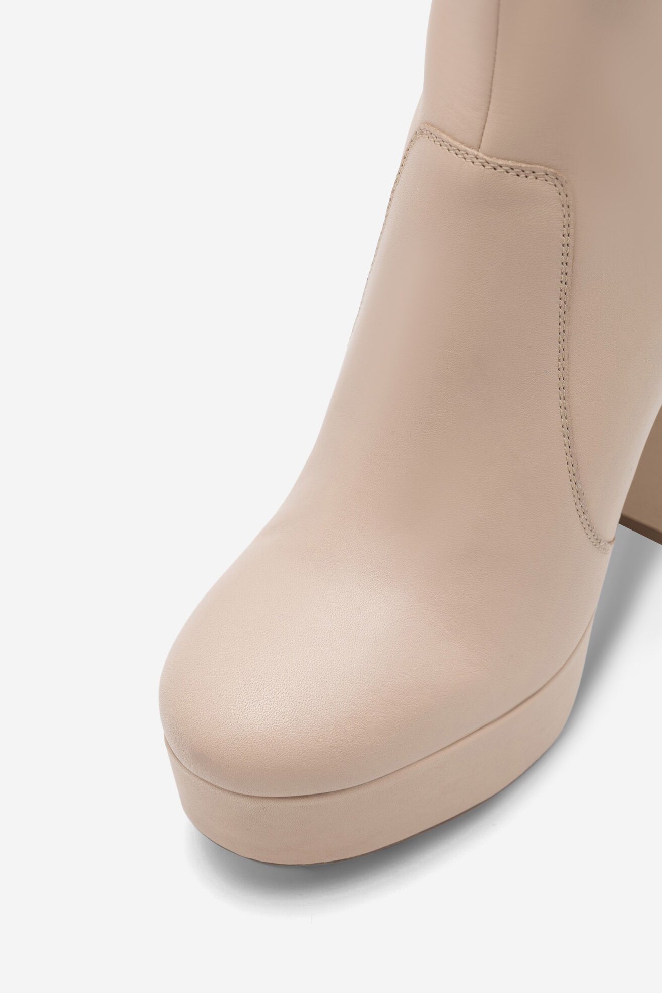 Botki EVA MINGE LUGO-111072 Beżowy