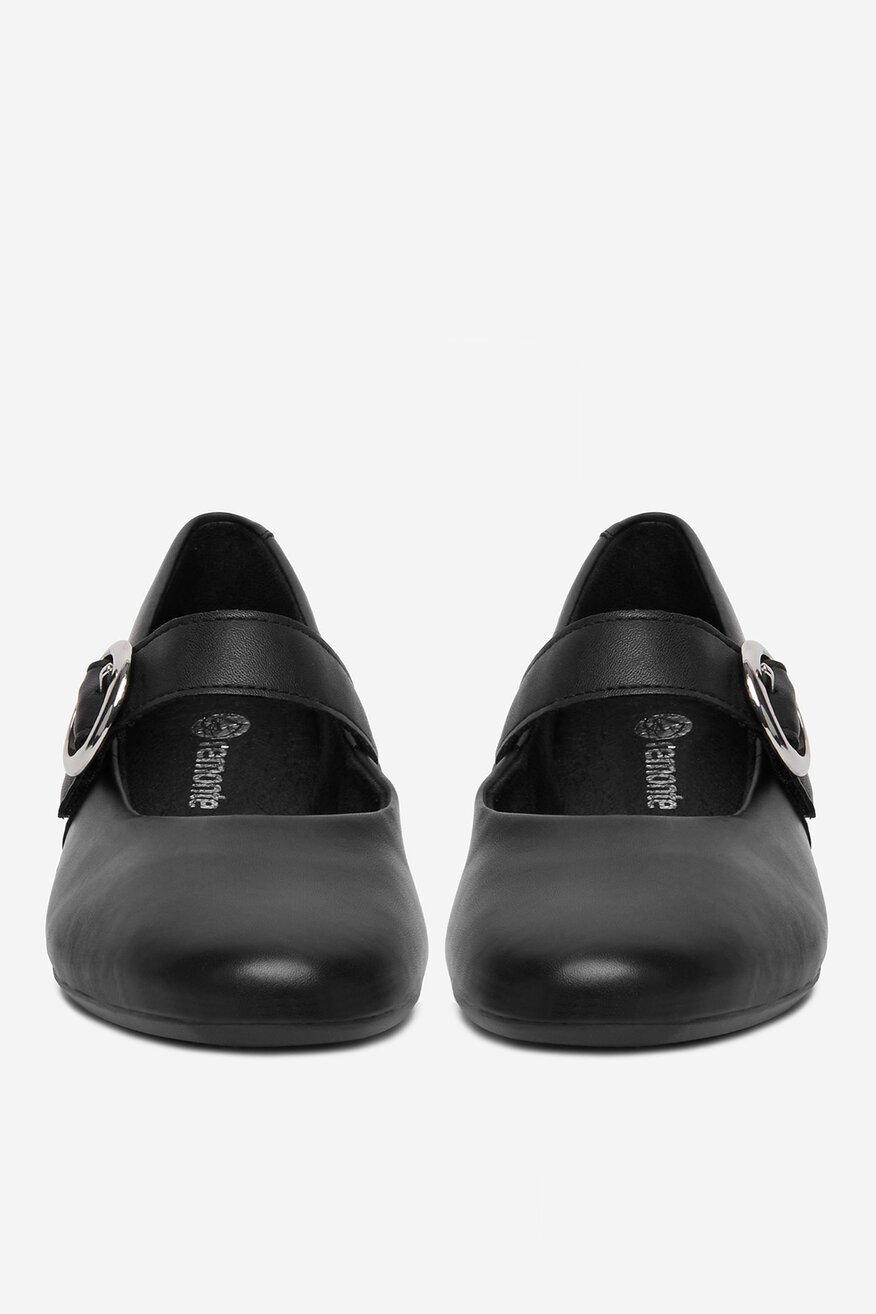 
                Remonte - Baleriny skórzane - 5906751736531