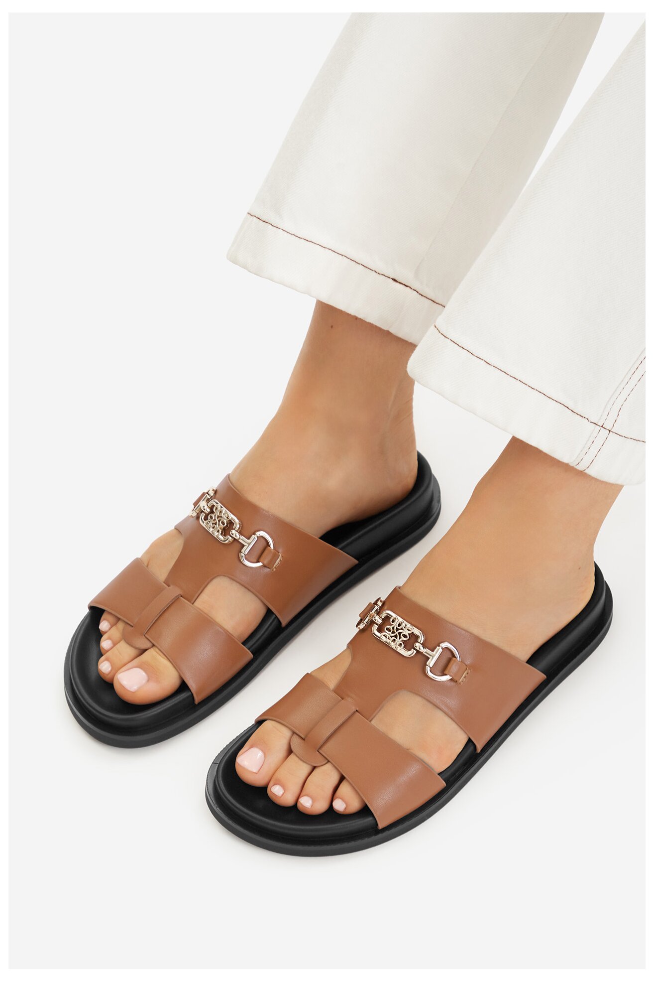 Papuče NINE WEST CEO-JDNW-05 KAMEL