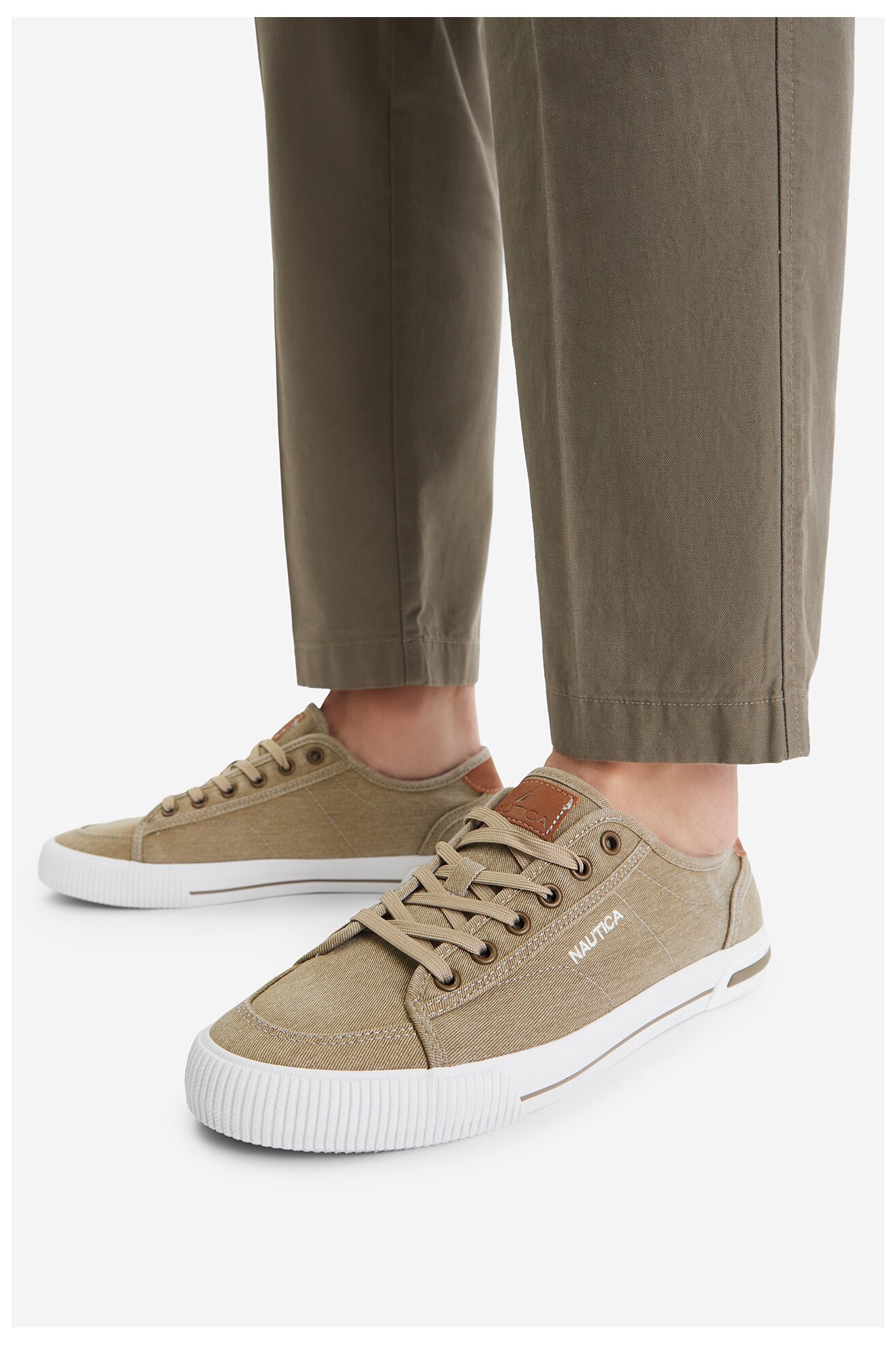 Trampki NAUTICA CWBEO-LANDMAN-01 Khaki