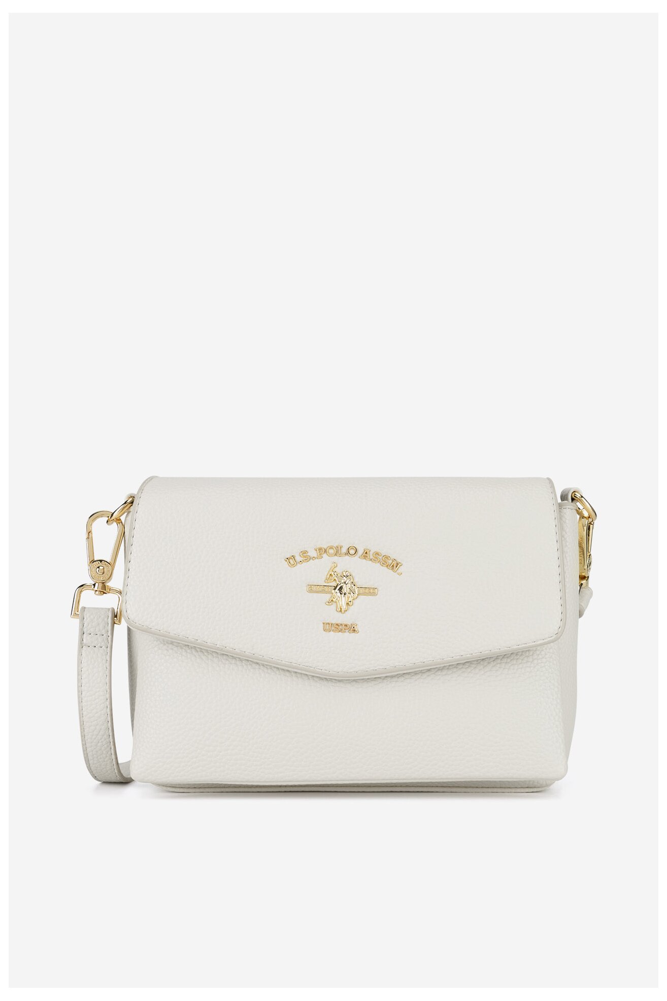 Torebka U.S. POLO ASSN. BIUXT6213WVP Kremowy