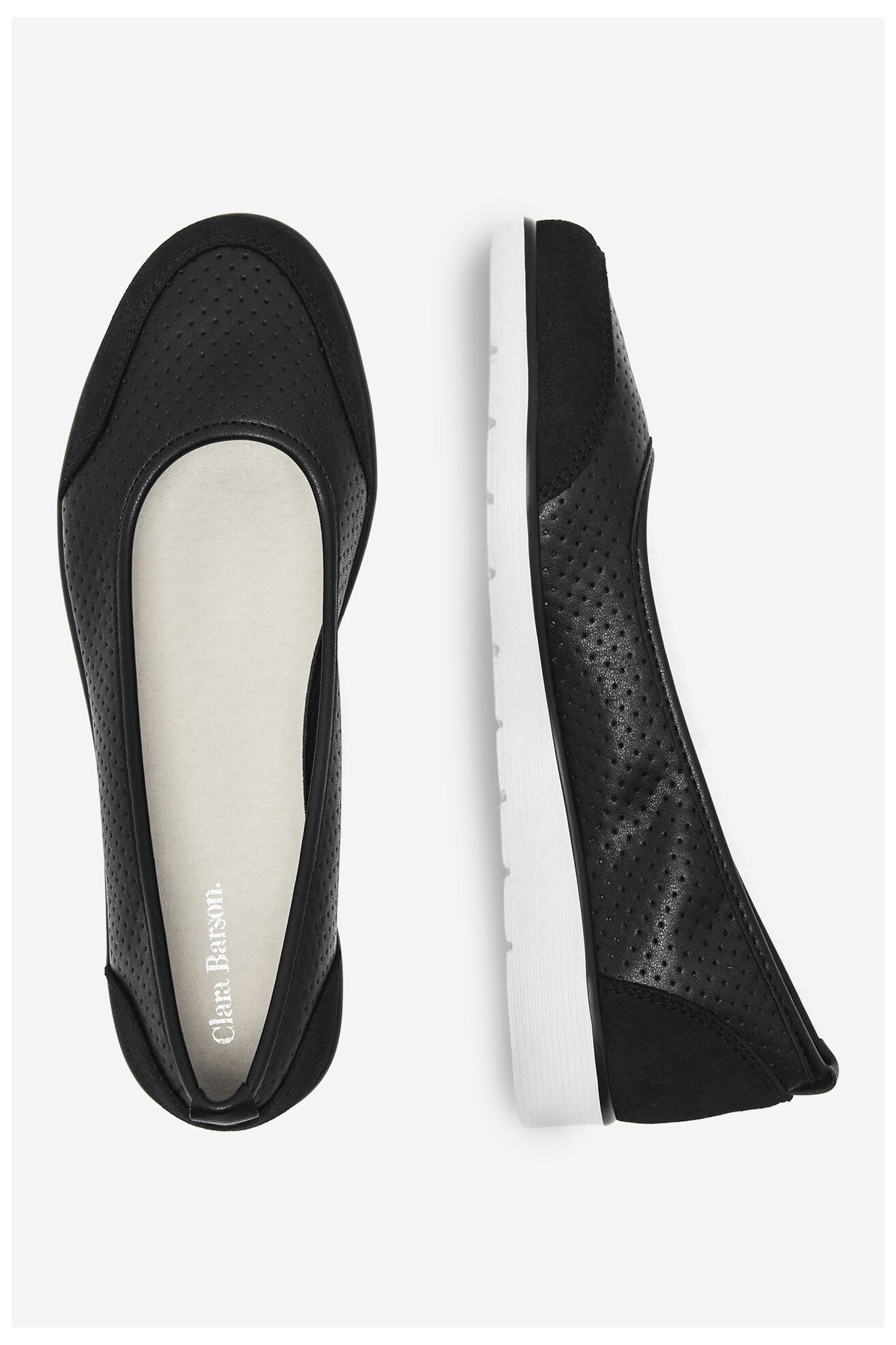 Baleriny Clara Barson WYL3650-1 Czarny