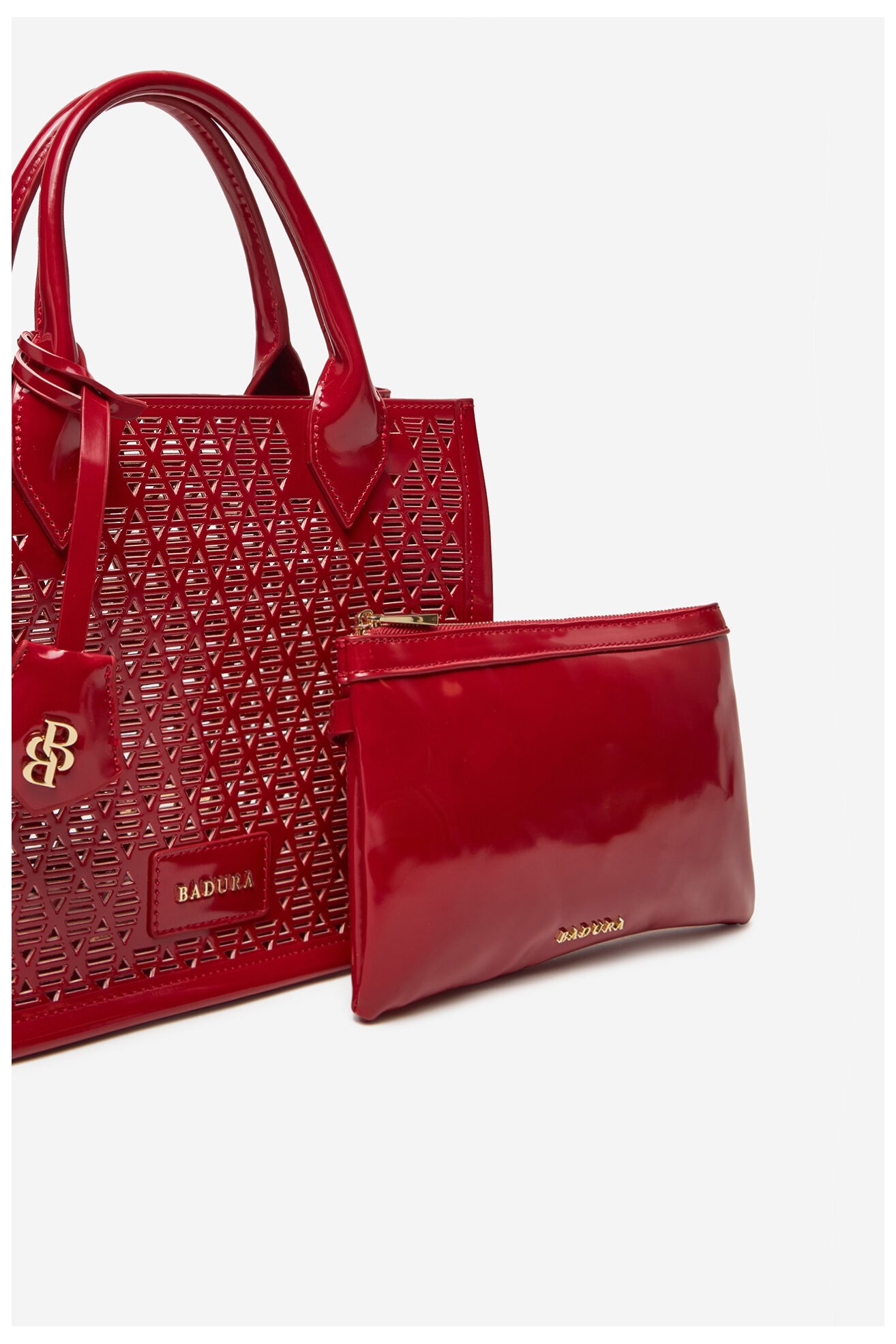 Geantă de mână Badura WENN-03 ROŞU