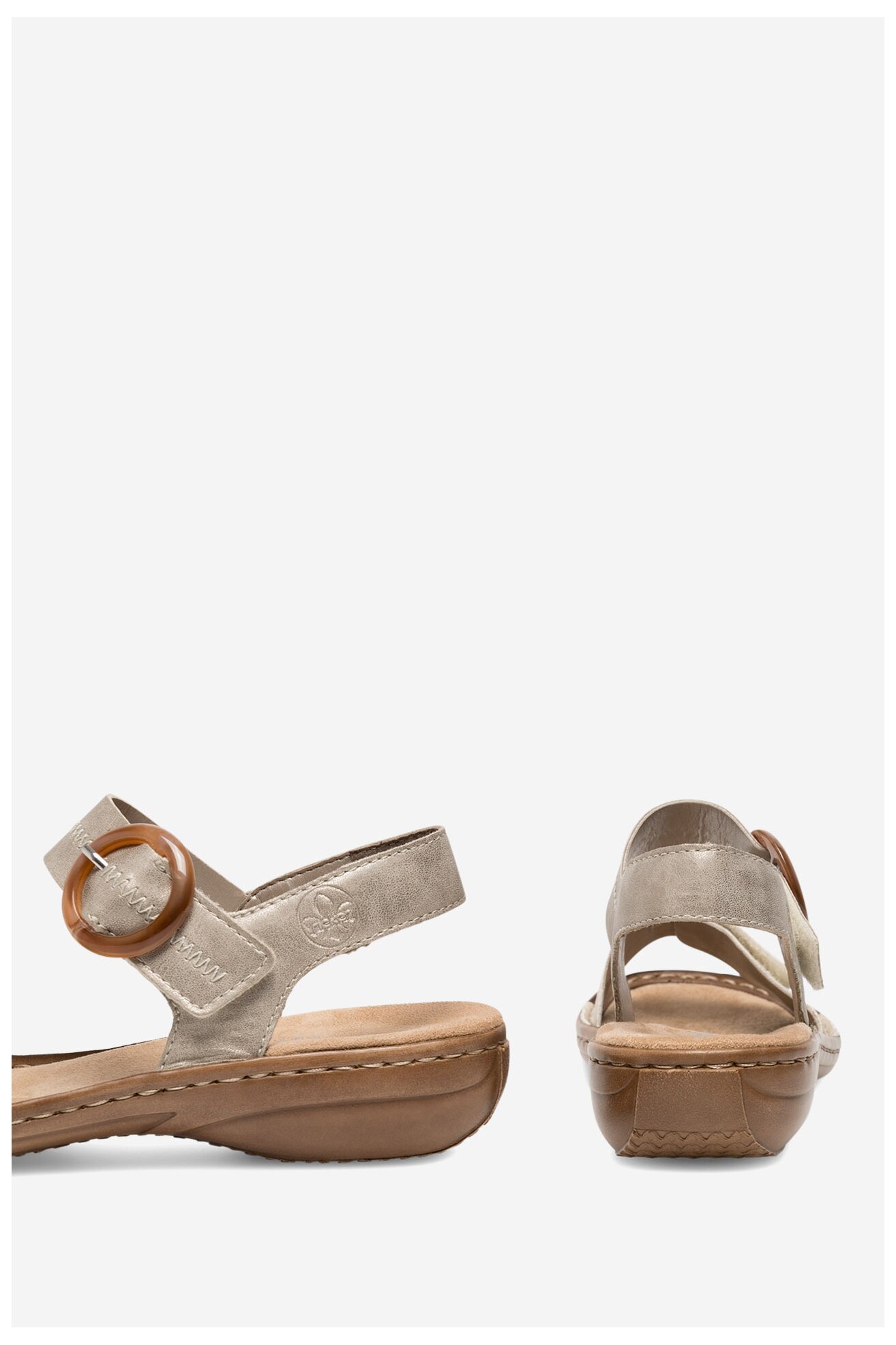 Сандали Rieker 608Z3-60 БЕЖОВ