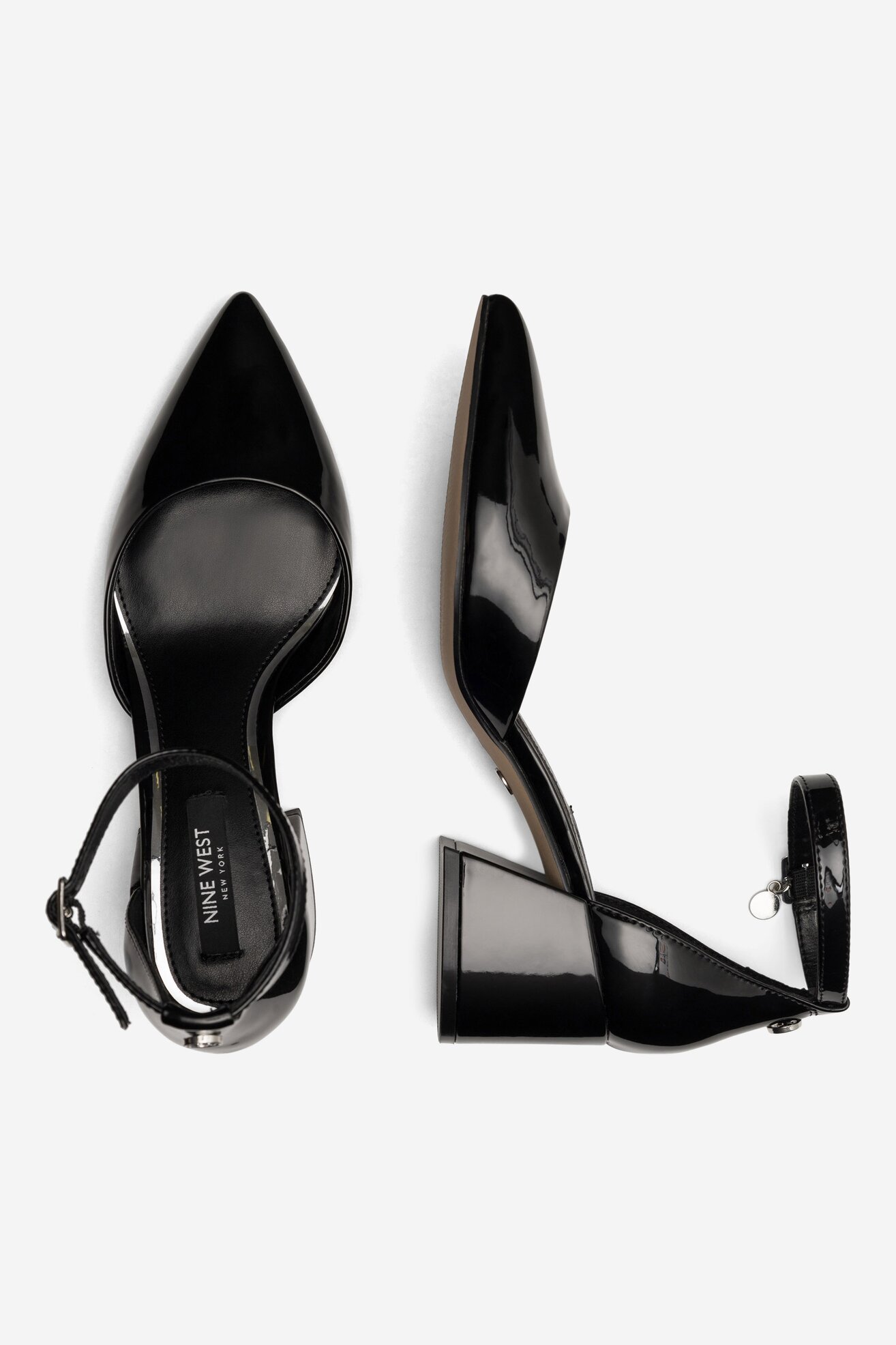 Елегантни обувки NINE WEST FARIA FF-2377 ЧЕРЕН