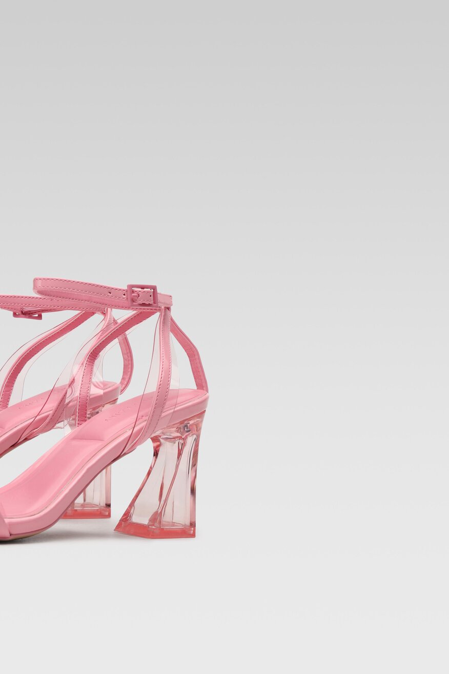 
                Jenny Fairy - Sandały różowe - 5904862773797