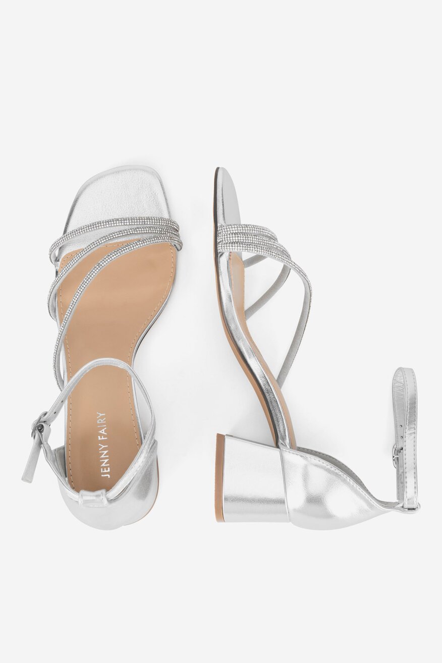 
                Sandale Jenny Fairy SREBRNA - 5905588538080