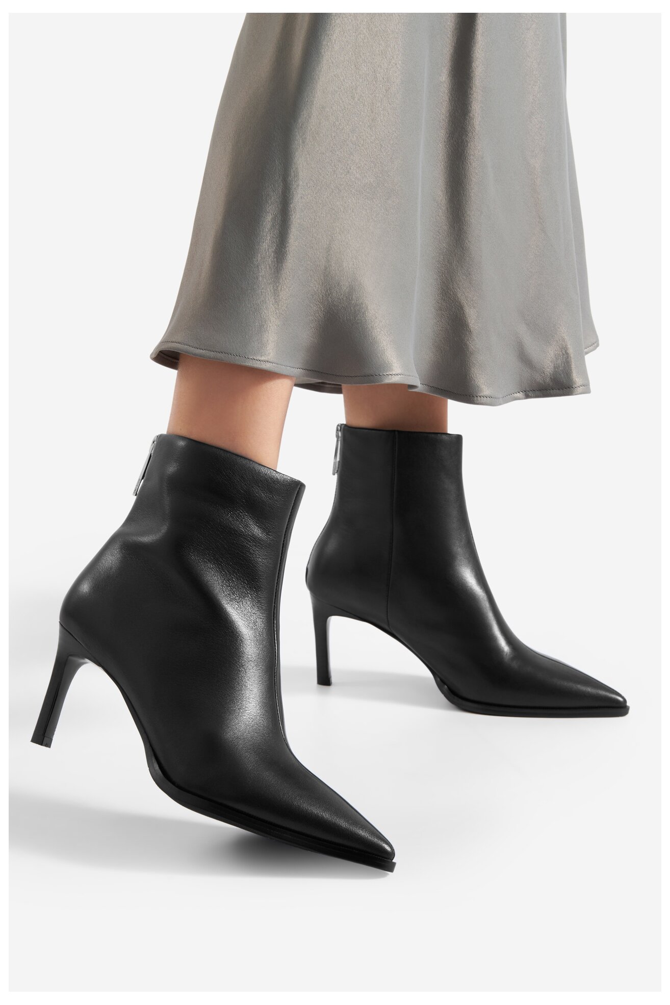 Botki Gino Rossi WGA3277-1Z Czarny