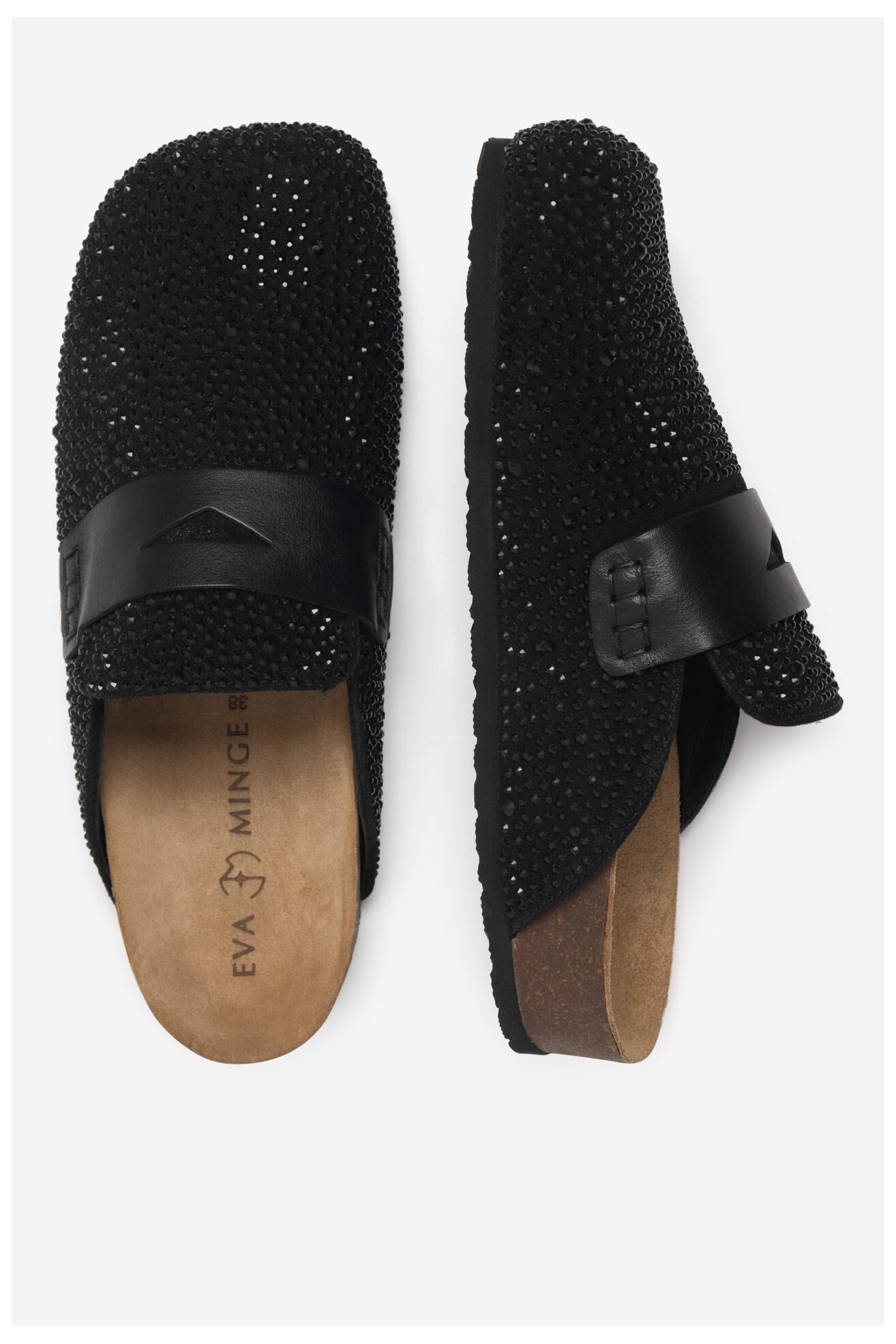 Șlapi EVA MINGE PERPETUE-24SS03 NEGRU