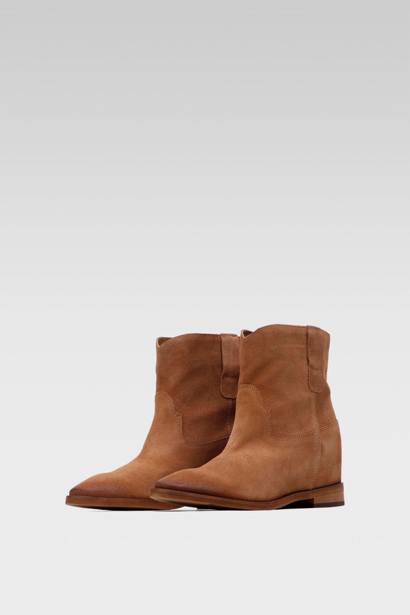 Botki Badura ALEGRA-01 Camel