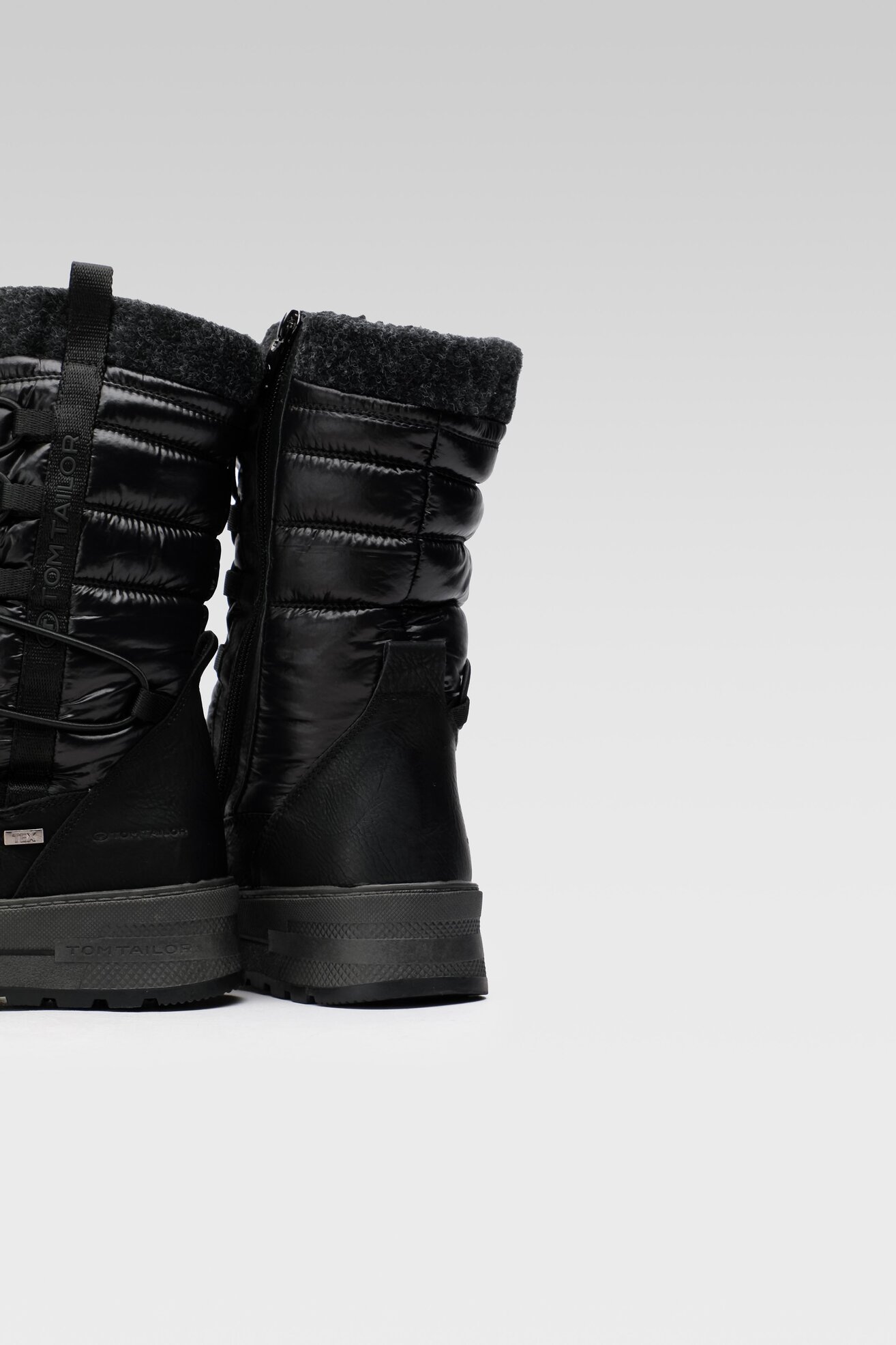 Kozaki Tom Tailor 4291202 Czarny