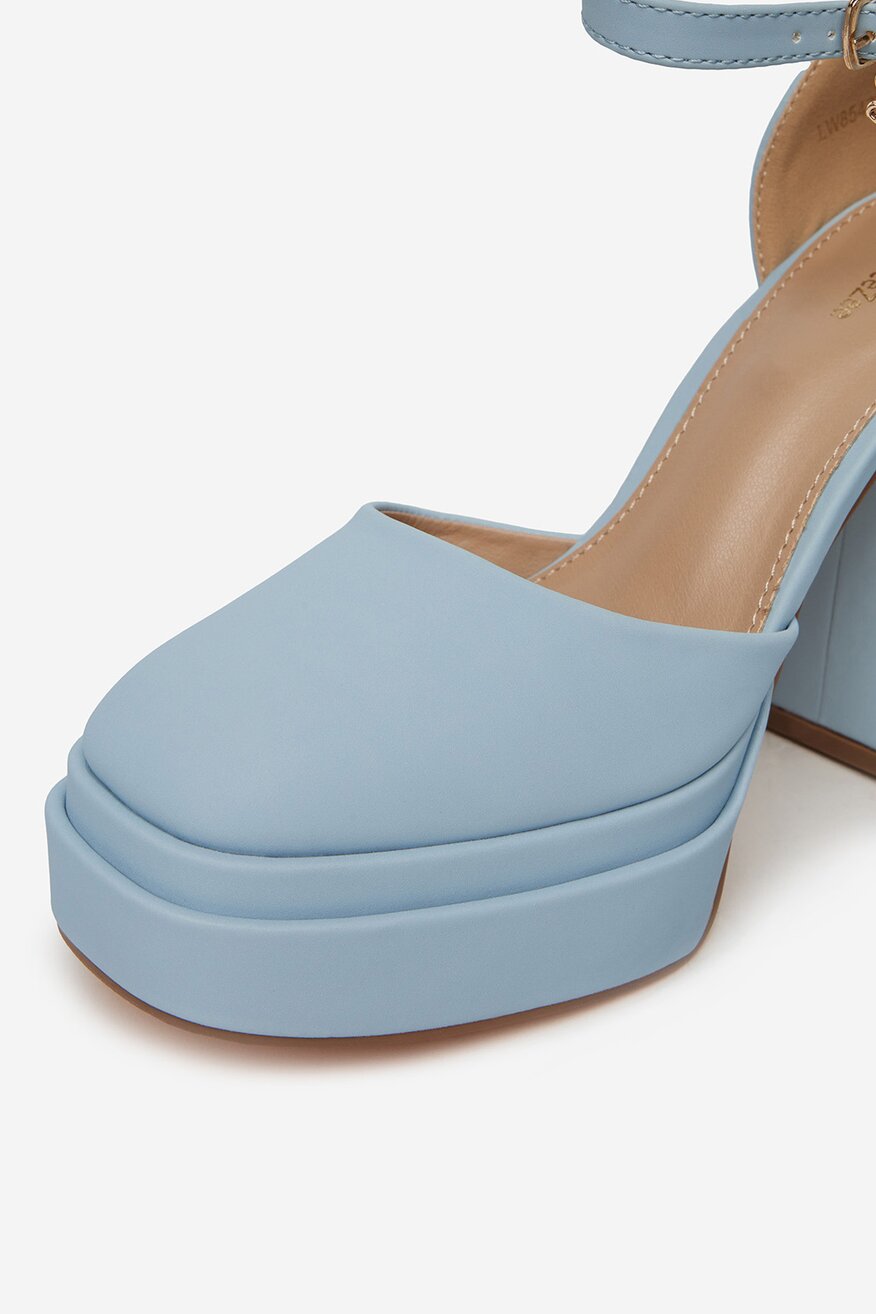 Pantofi cu toc DeeZee ALBASTRU - 5906751097304