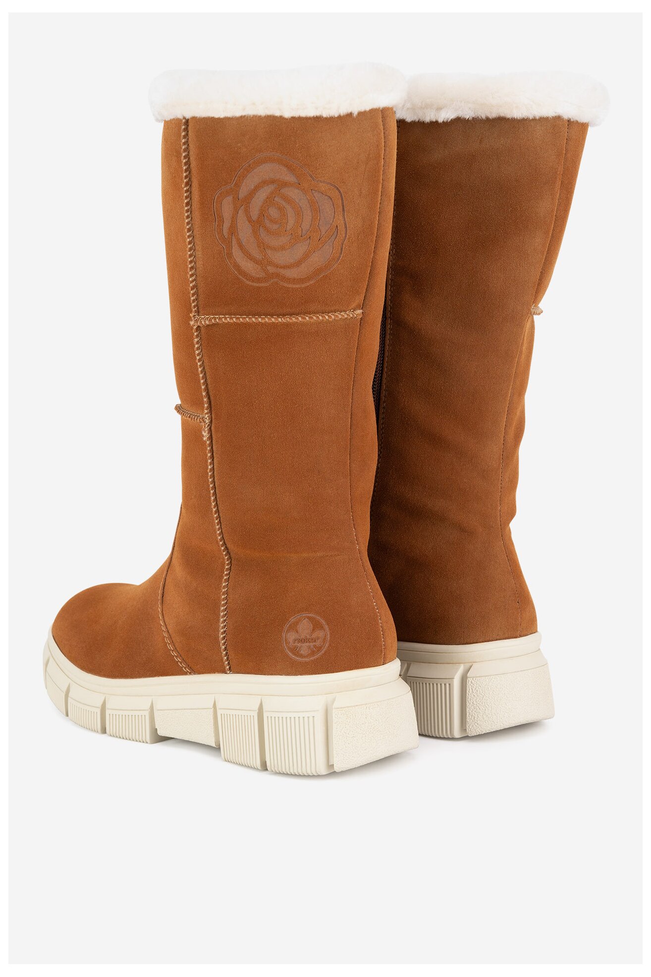 Kozaki Rieker X3455-24 Brązowy jasny