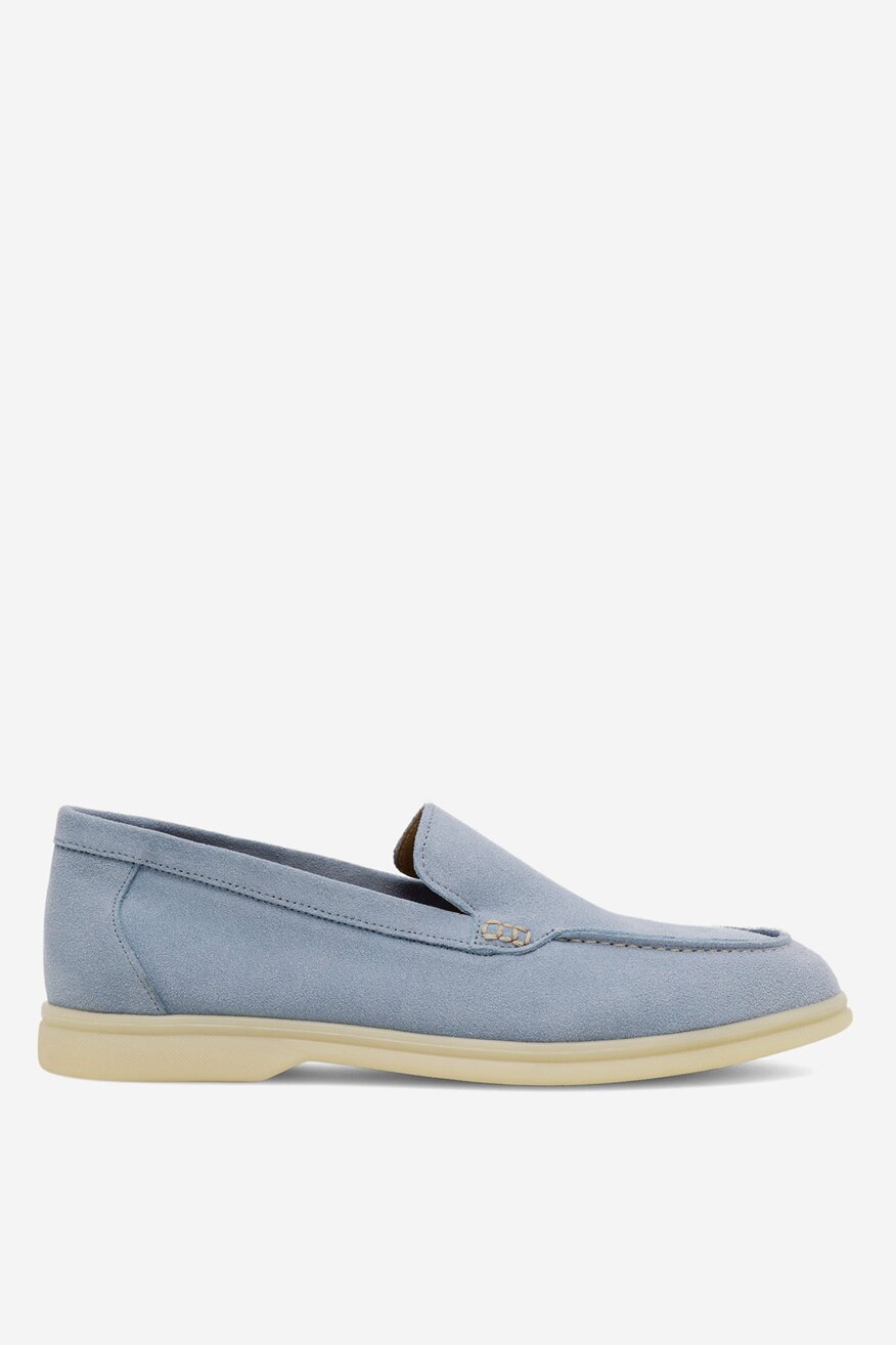 
                Gino Rossi - Loafersy zamszowe - 5905588434856