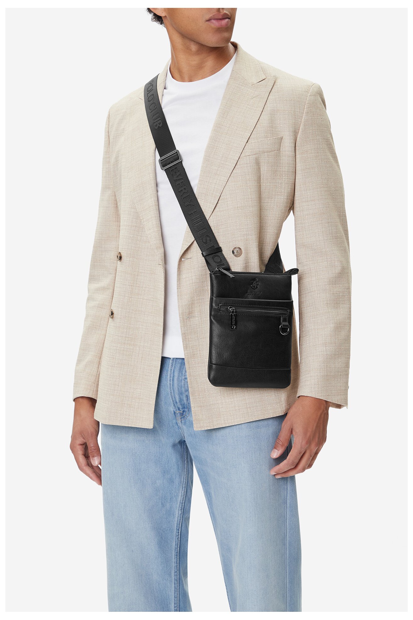 Сумка Чоловіча Beverly Hills Polo Club C-BHPC-L-003-08 ЧОРНИЙ