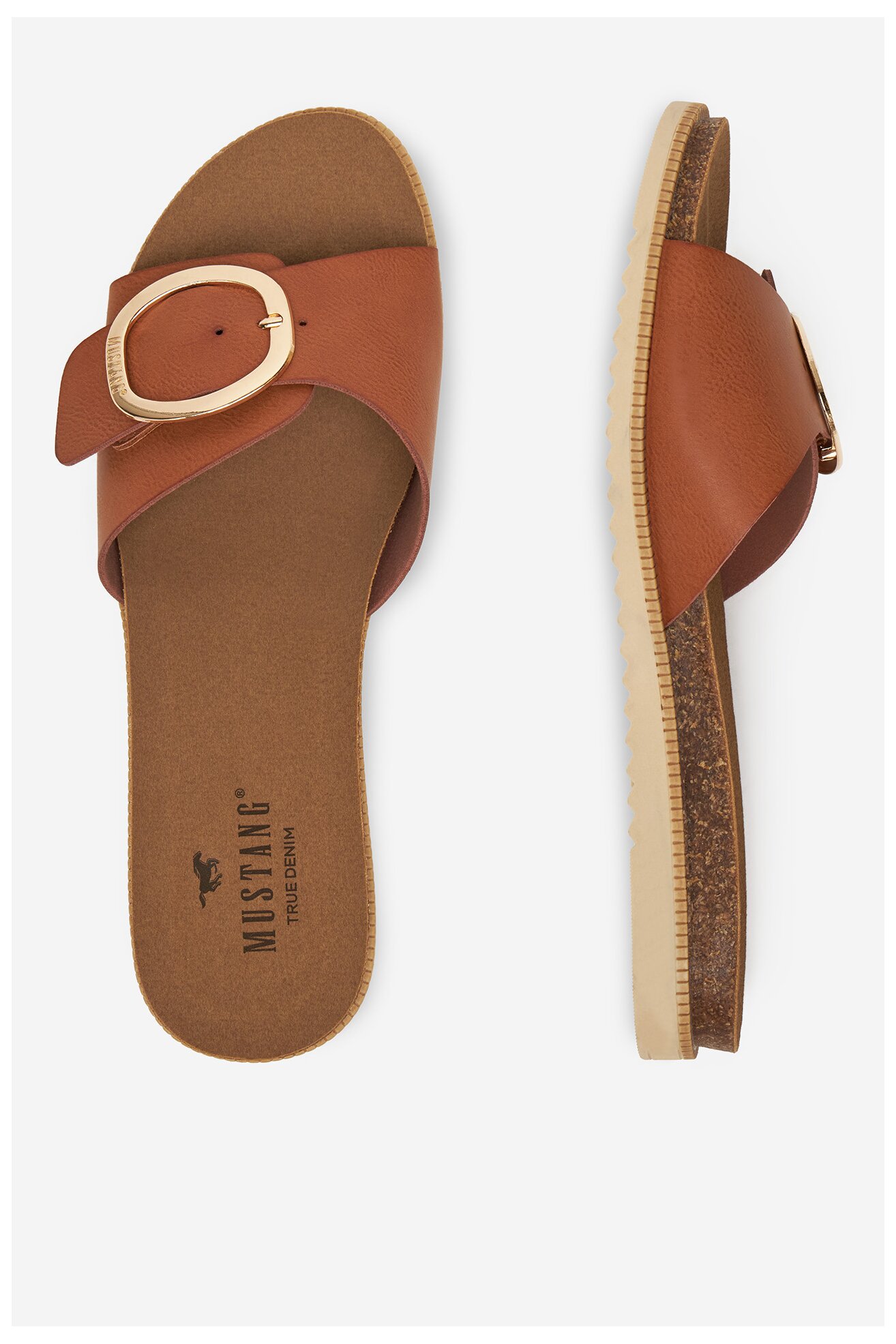 Papuče Mustang 1392-707 SVETLO BRAON