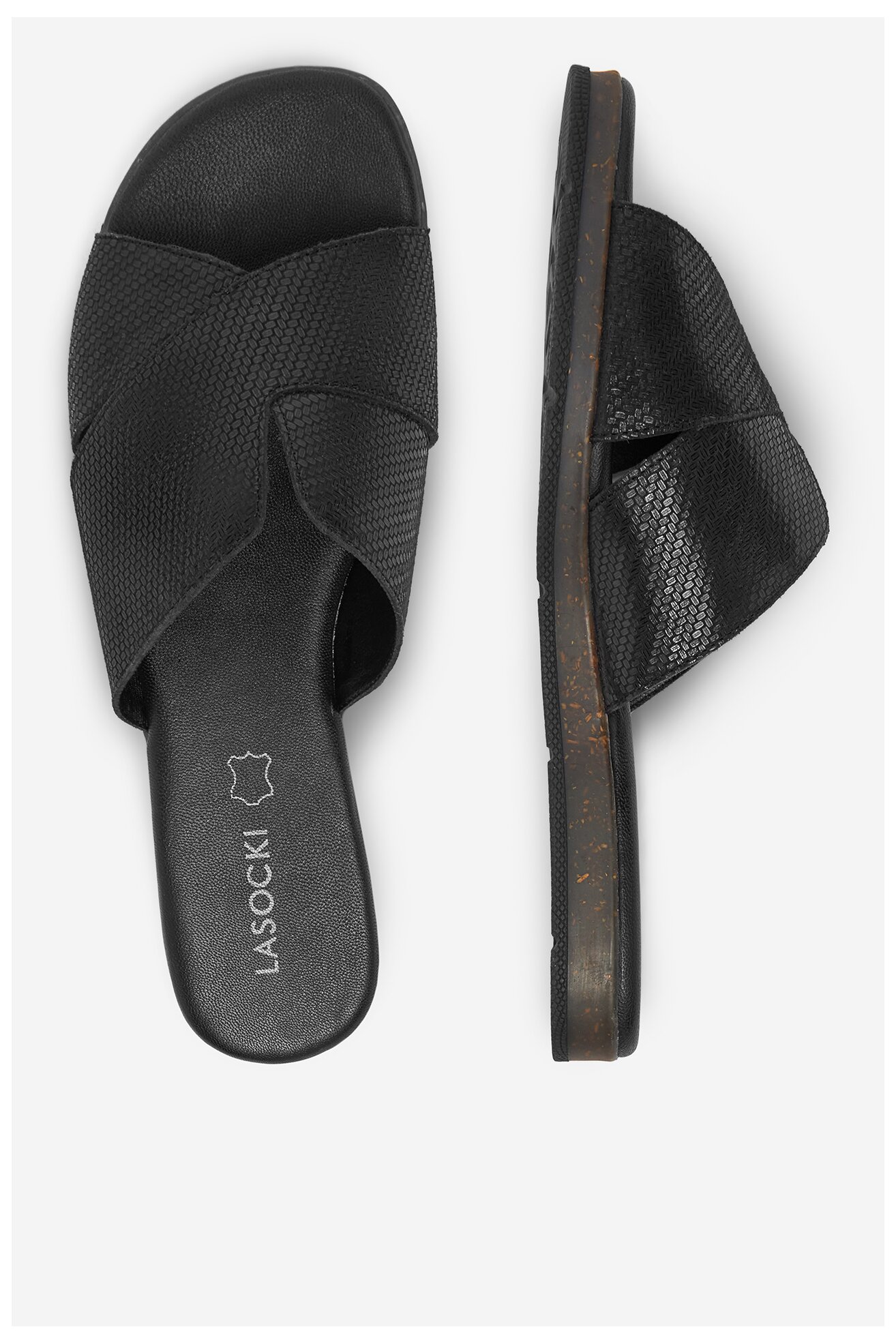 Klapki Lasocki WI16-740A-02 Czarny