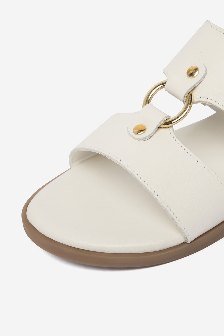 
                Lasocki - Klapki skórzane - 5906751898796