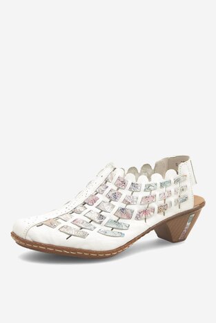 Туфлі-Човники Rieker 46778-80 БІЛИЙ