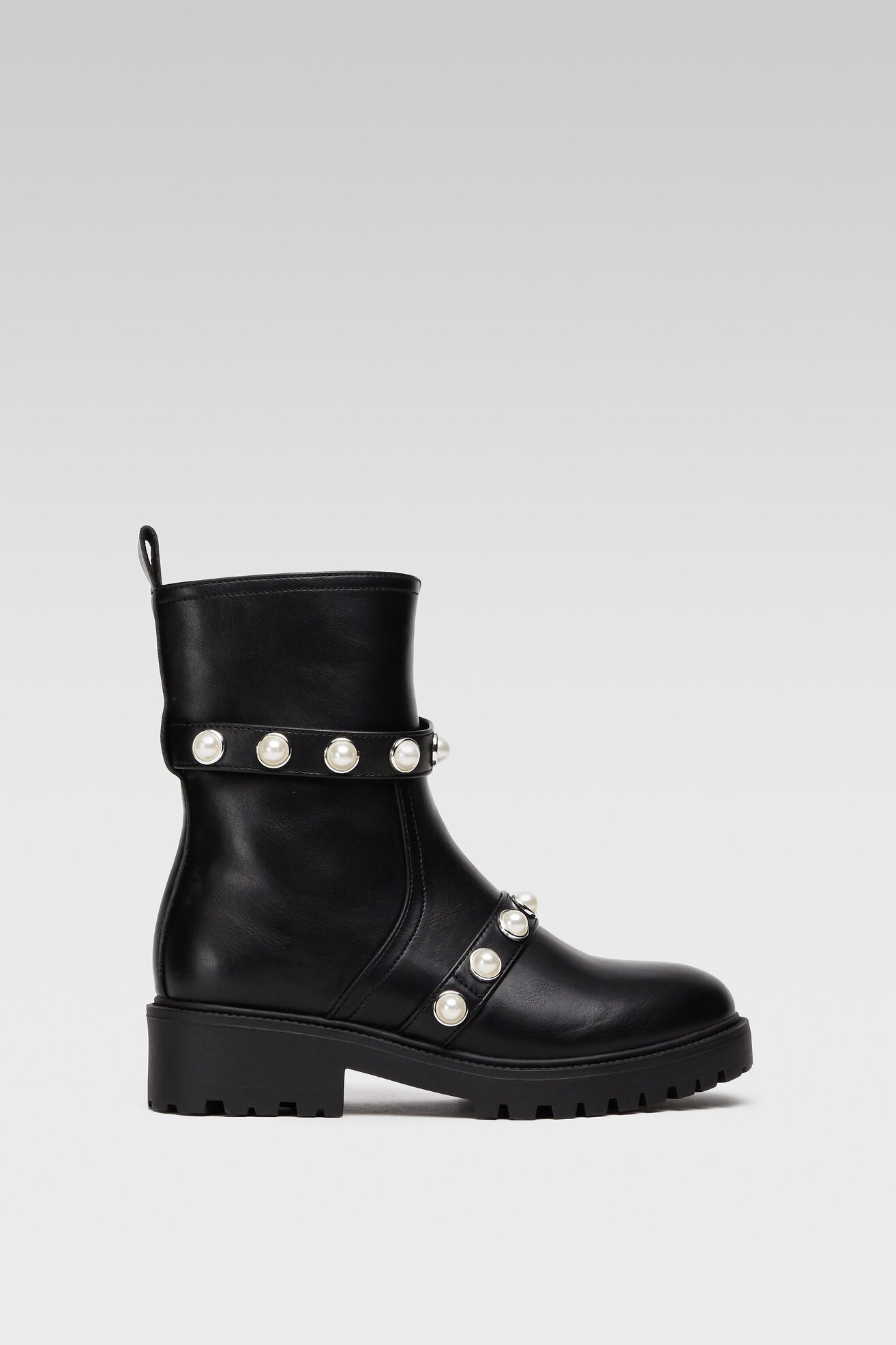 Botki DeeZee WS0903-01 Czarny