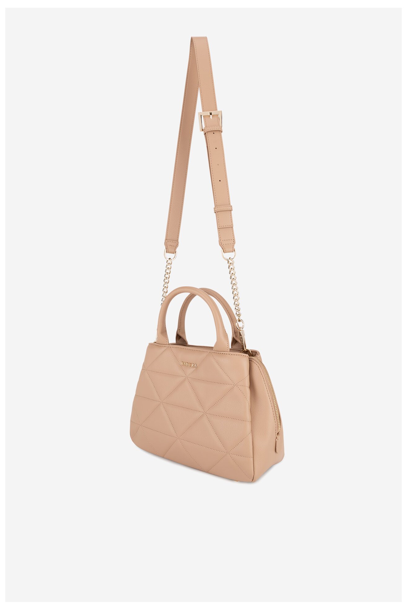 Сумка З Ремінцем Badura LOA6333A СВІТЛО-БЕЖЕВИЙ