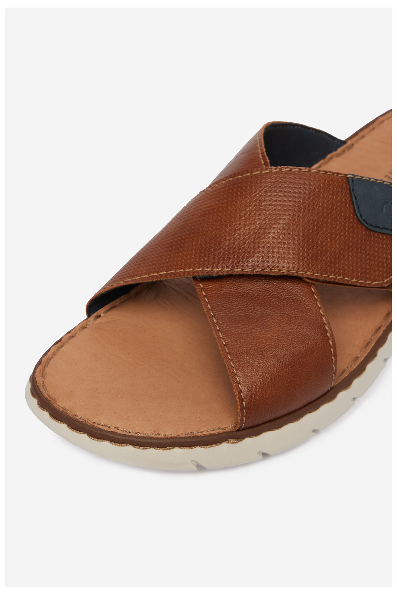 Klapki Rieker CEO-25283-22 Brązowy