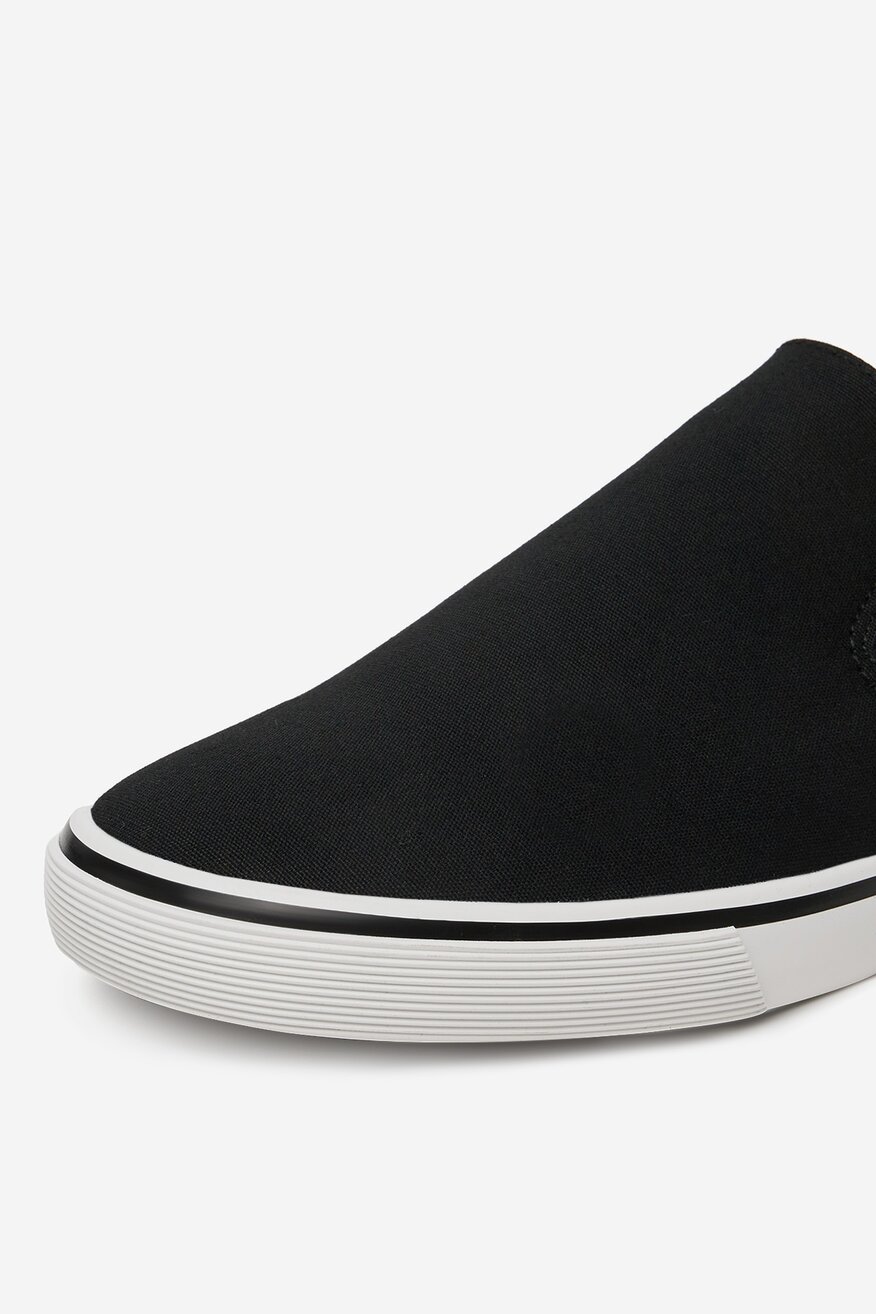 Plátěná obuv Lanetti ČERNÁ - 5906751051399