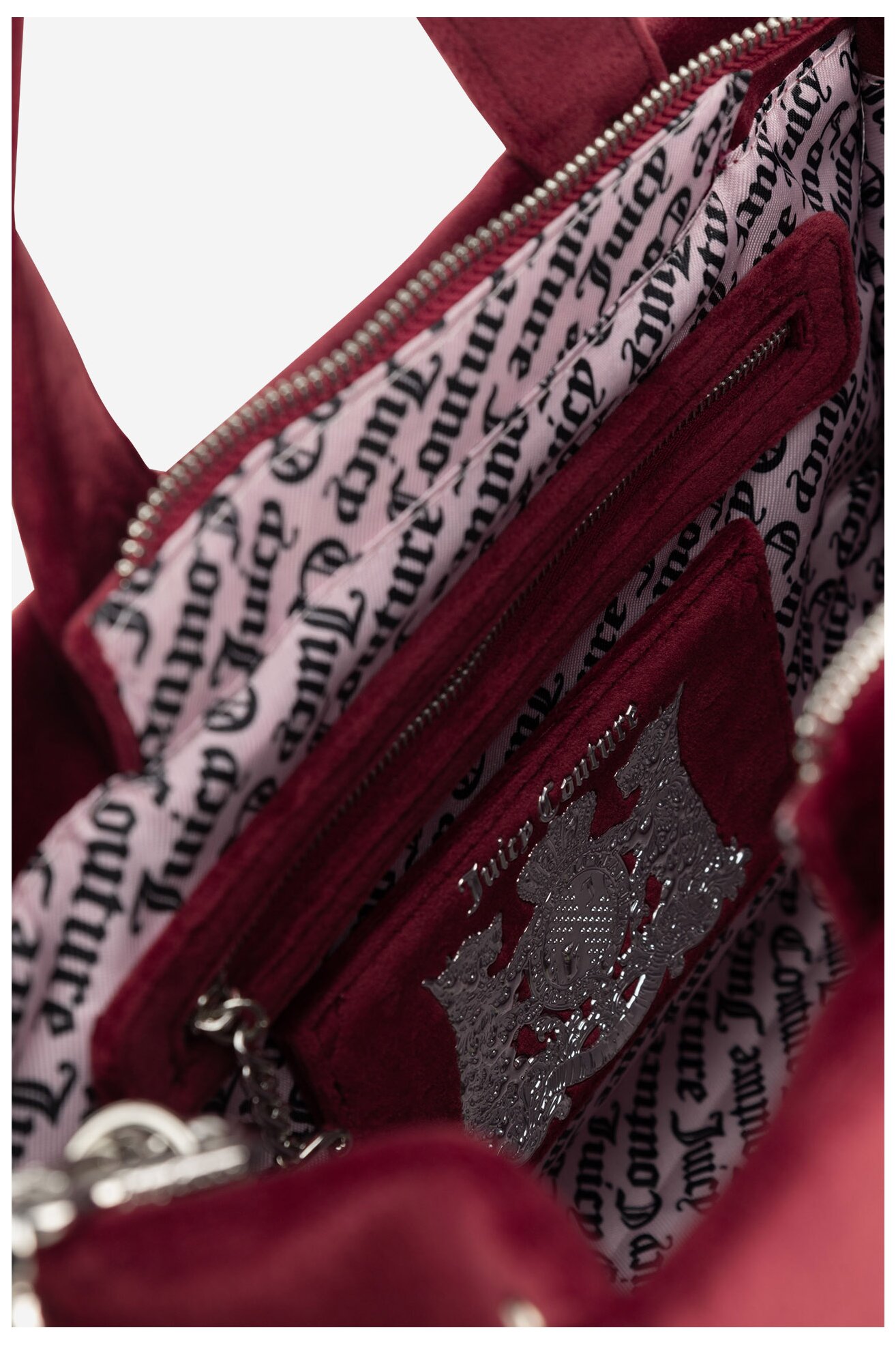 Torebka Juicy Couture BIJXT8701WPO Bordowy