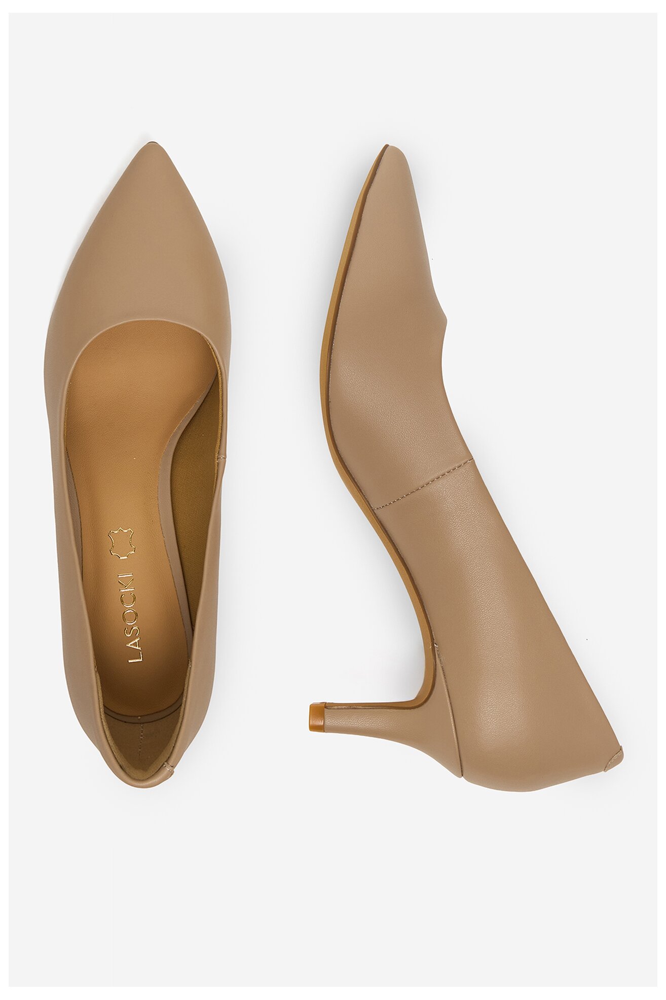 Czółenka Lasocki CEO-SAGITTA-01 TAUPE