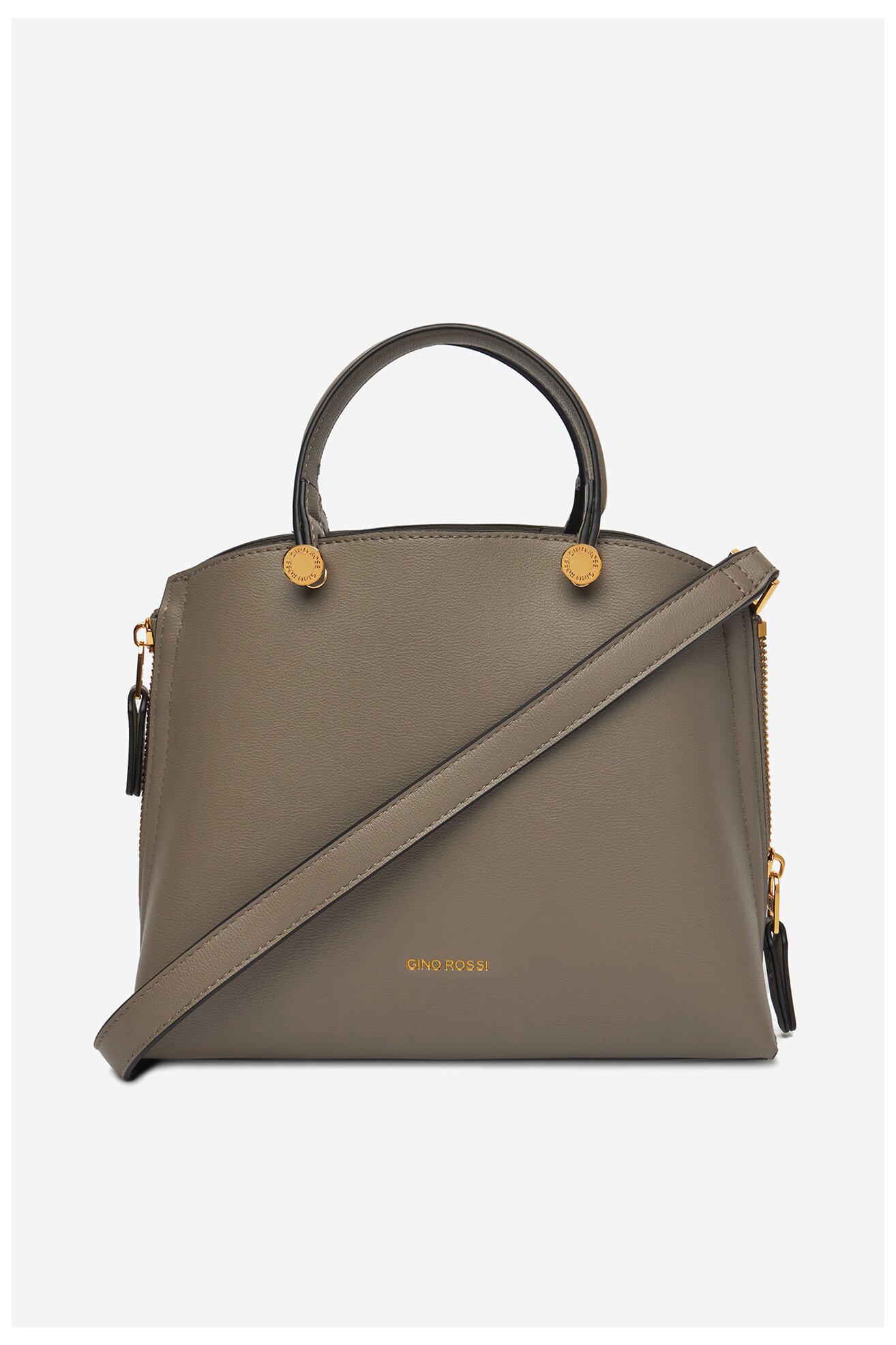 Kézitáska Gino Rossi RC-19689 SÖTÉTBÉZS