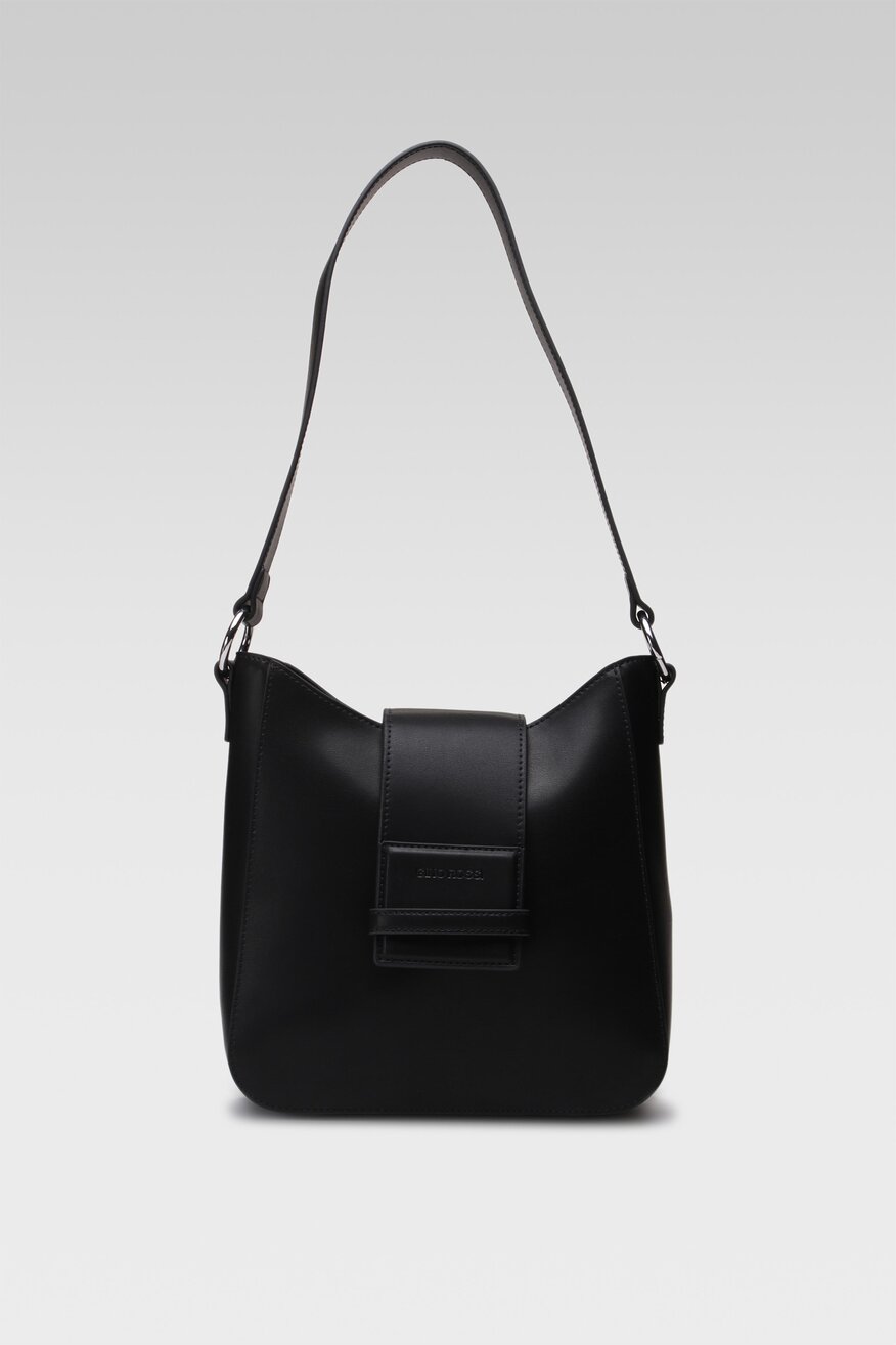 
                Gino Rossi - Torebka skórzana czarna - 5904862660882