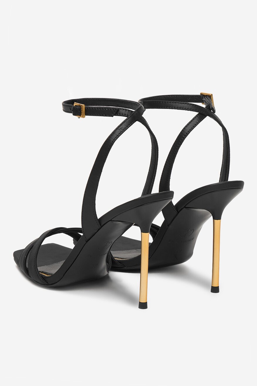 
                EVA MINGE - Sandały skórzane - 5906751804698