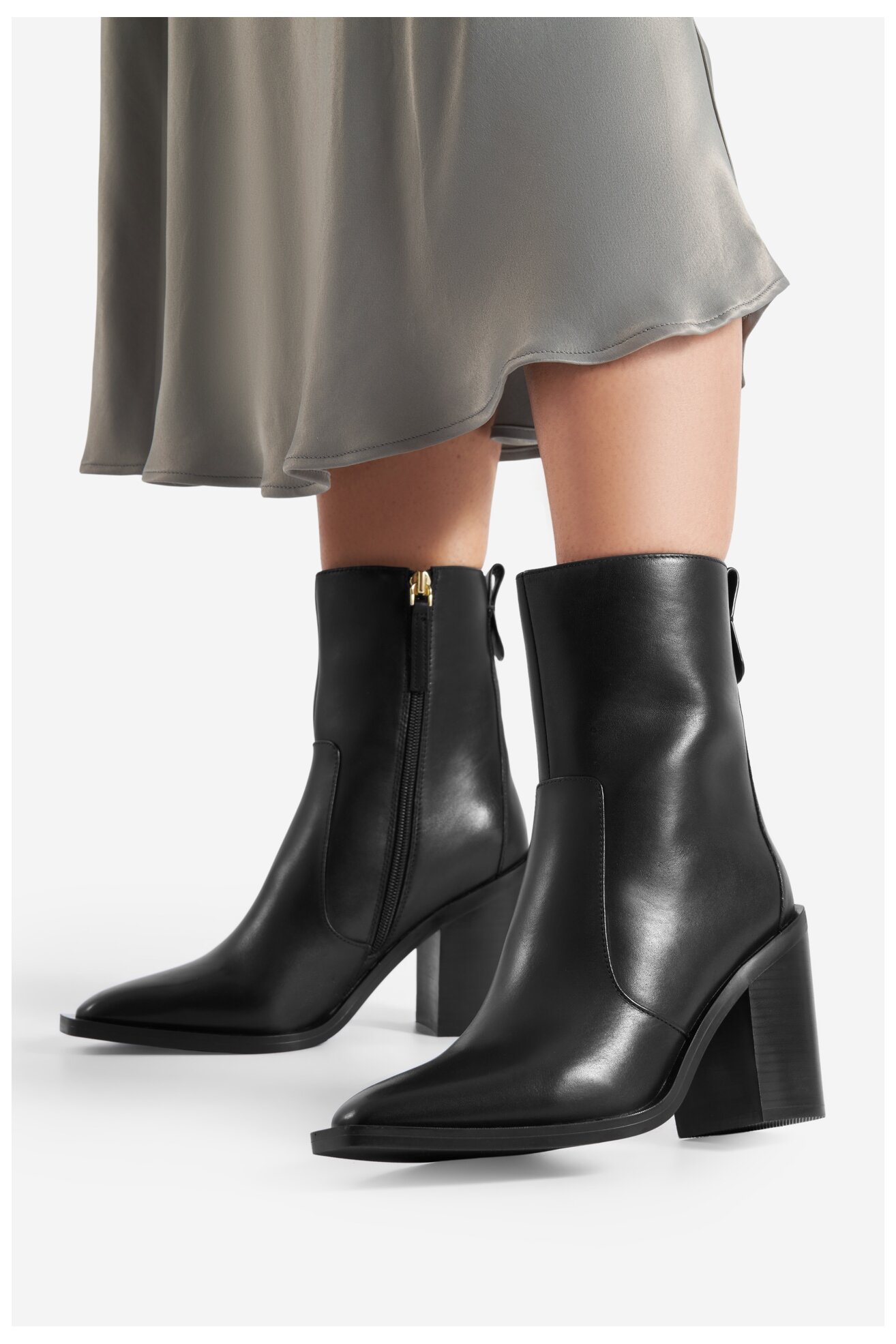 Botki Gino Rossi WGA3323-1Z Czarny