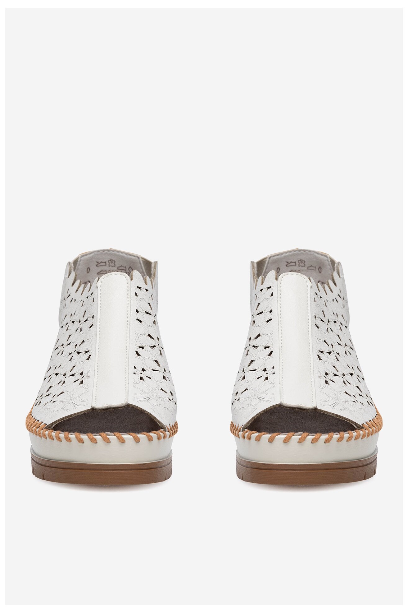 Szandál Rieker 60355-80 FEHÉR