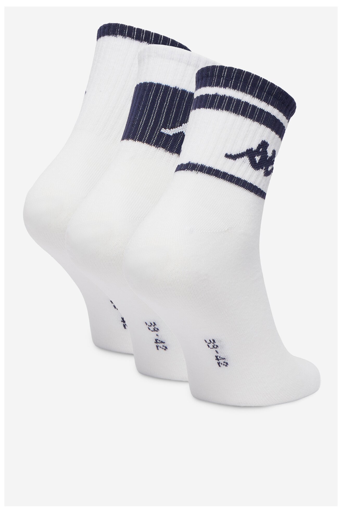 Čarape Kappa CEO_KR_ANKLE_SS26 (3-PACK) BELA