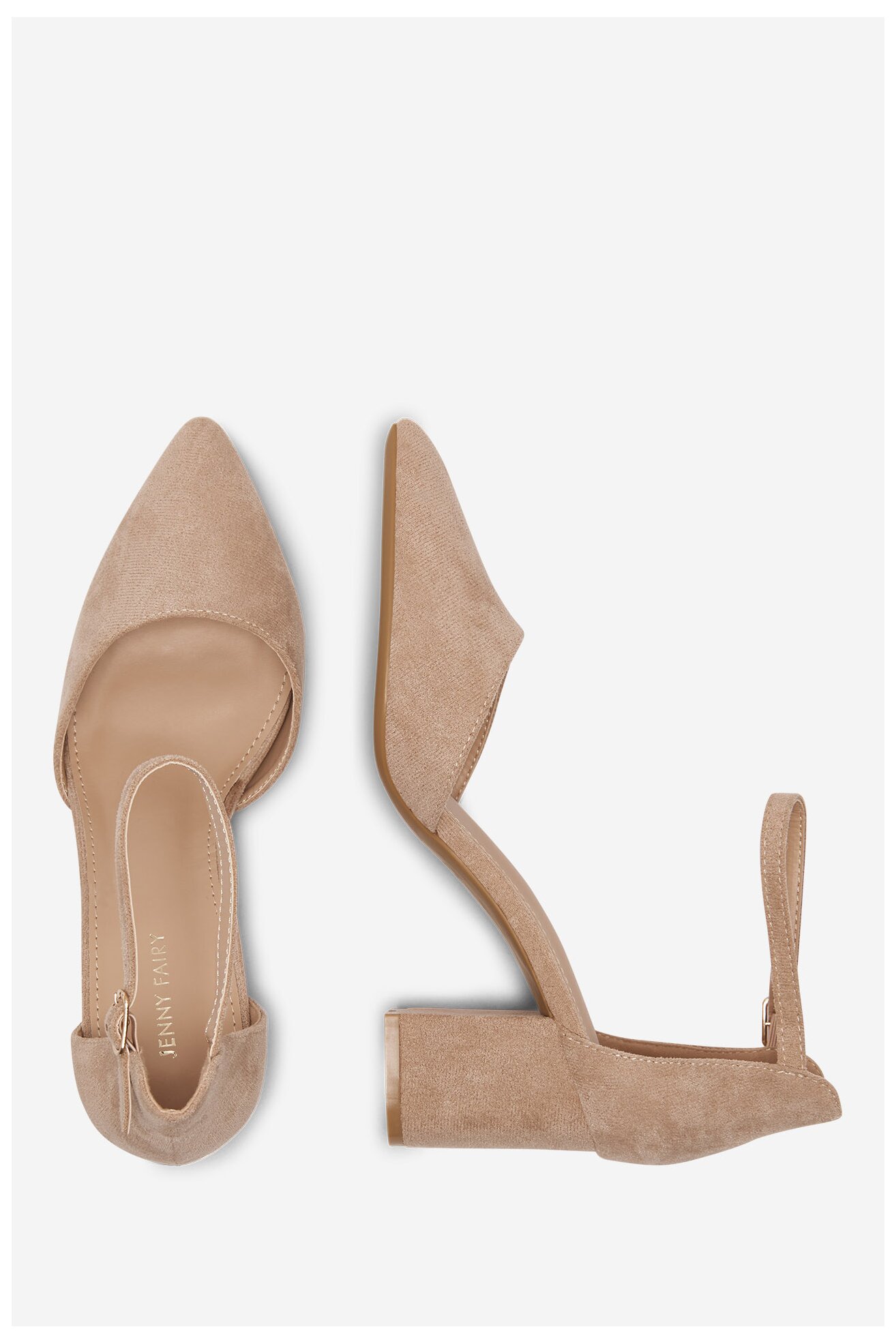 Елегантни обувки Jenny Fairy AMMA WSS20968-01. БЕЖОВ