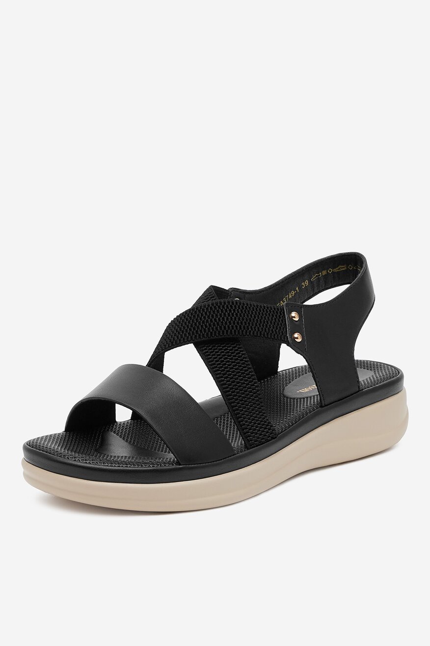 Sandale Clara Barson NEGRU - 5904862329895