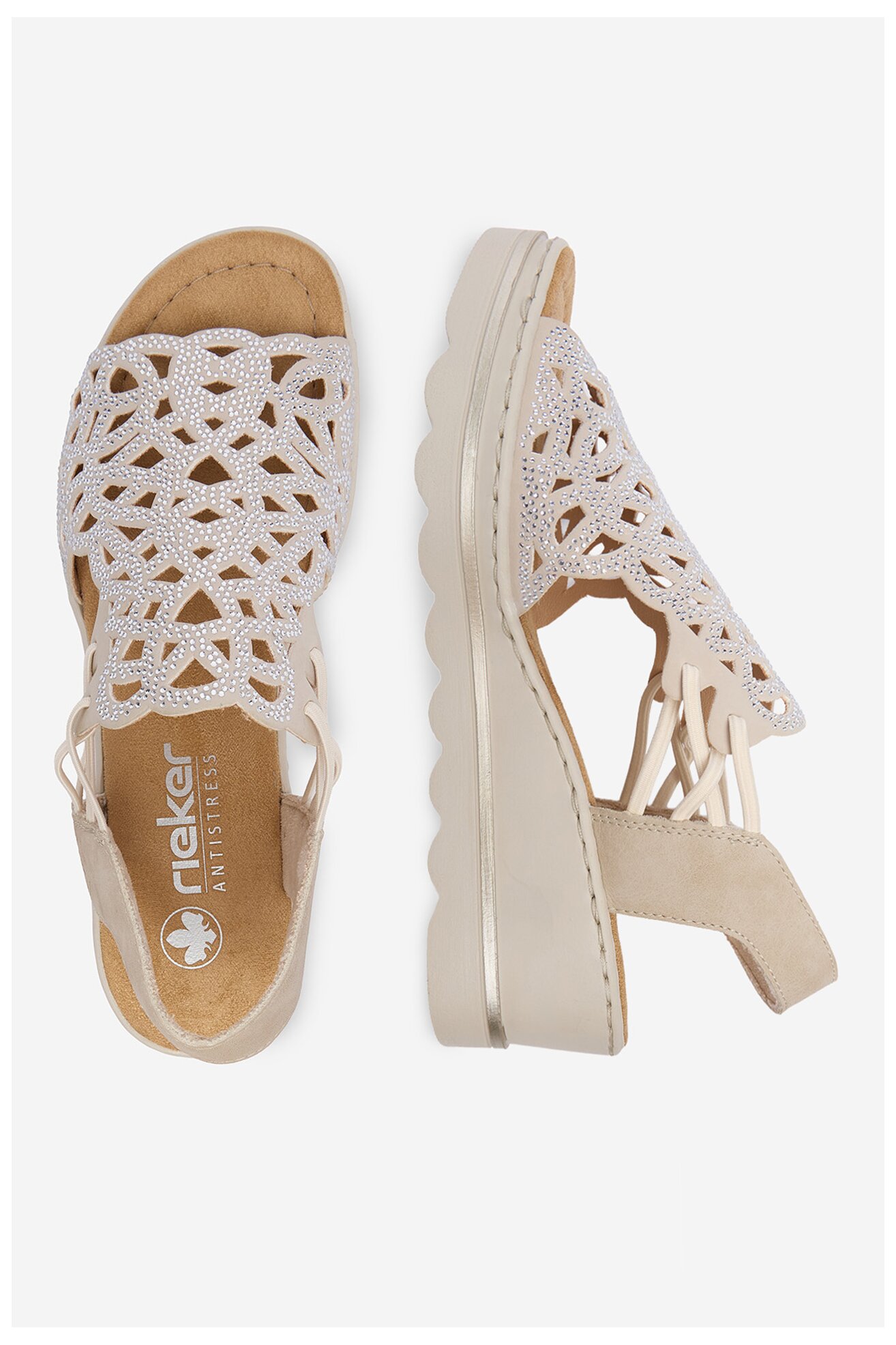 Сандали Rieker CEO-67465-62 СРЕБРИСТ