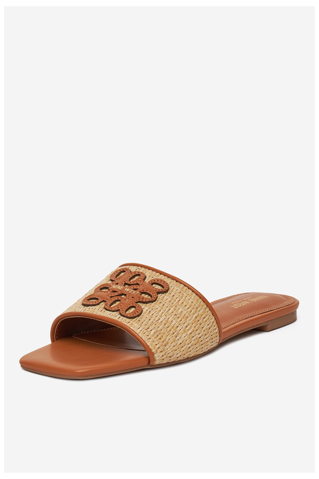 Klapki NINE WEST CEO-SMRL393661 Camel