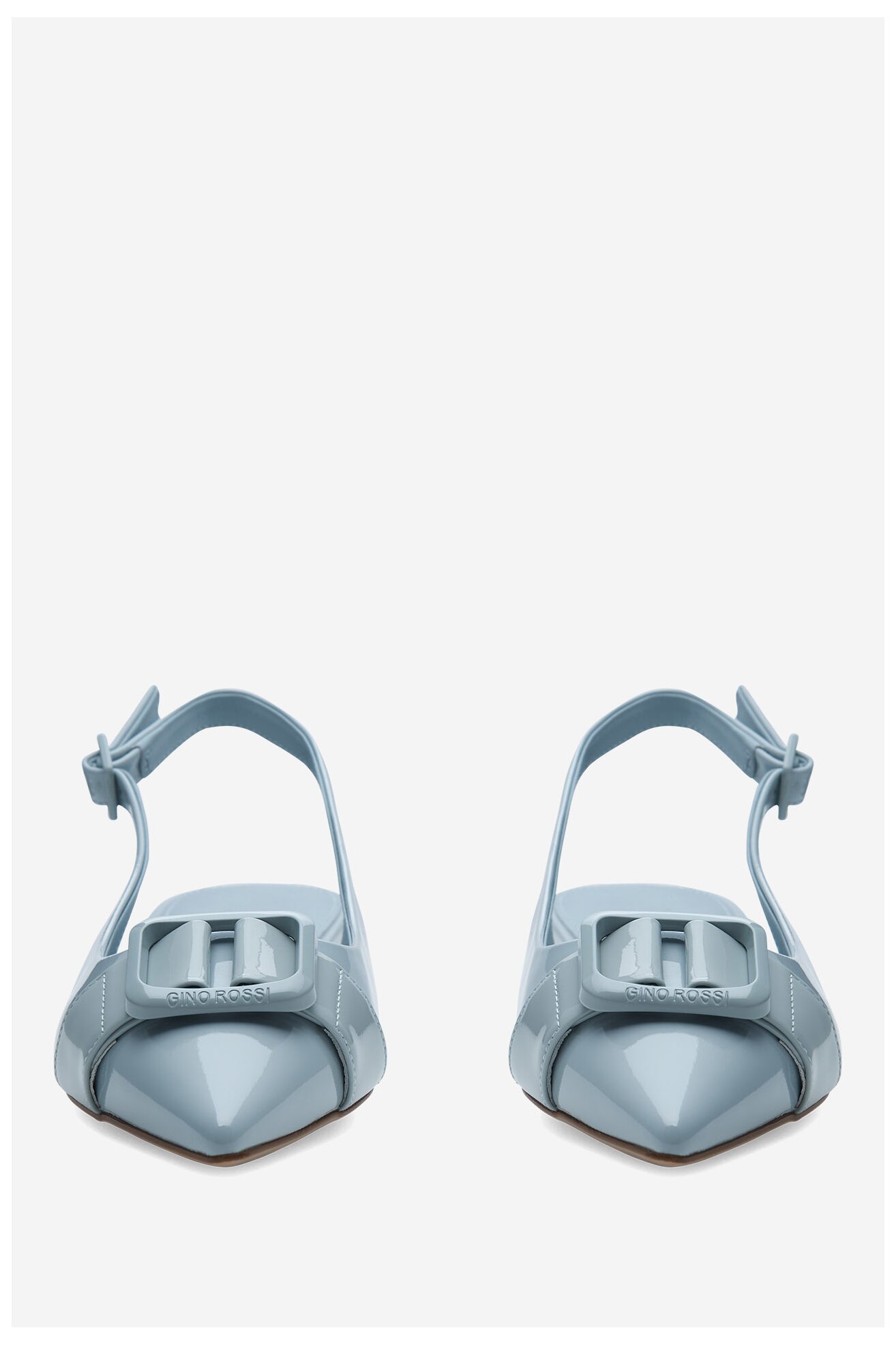 Baleriny Gino Rossi AGORA-V1166-01-1 Niebieski jasny