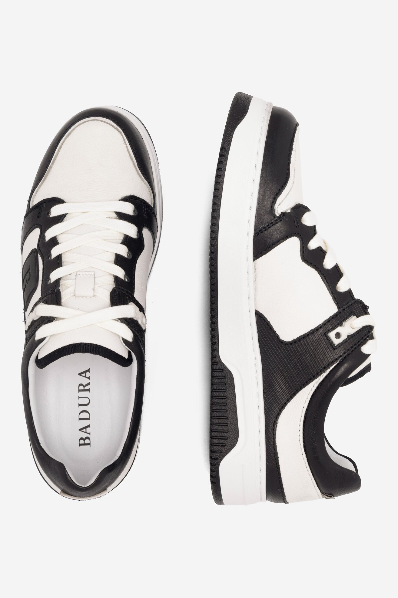 Félcipő Badura BUXTON-21 MI08 FEHÉR