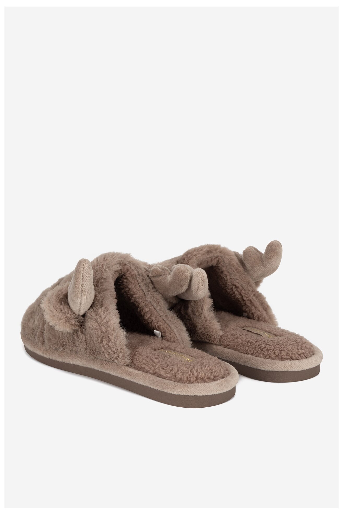 Papuci de casă Home&Relax BE-C21 BEJ ÎNCHIS