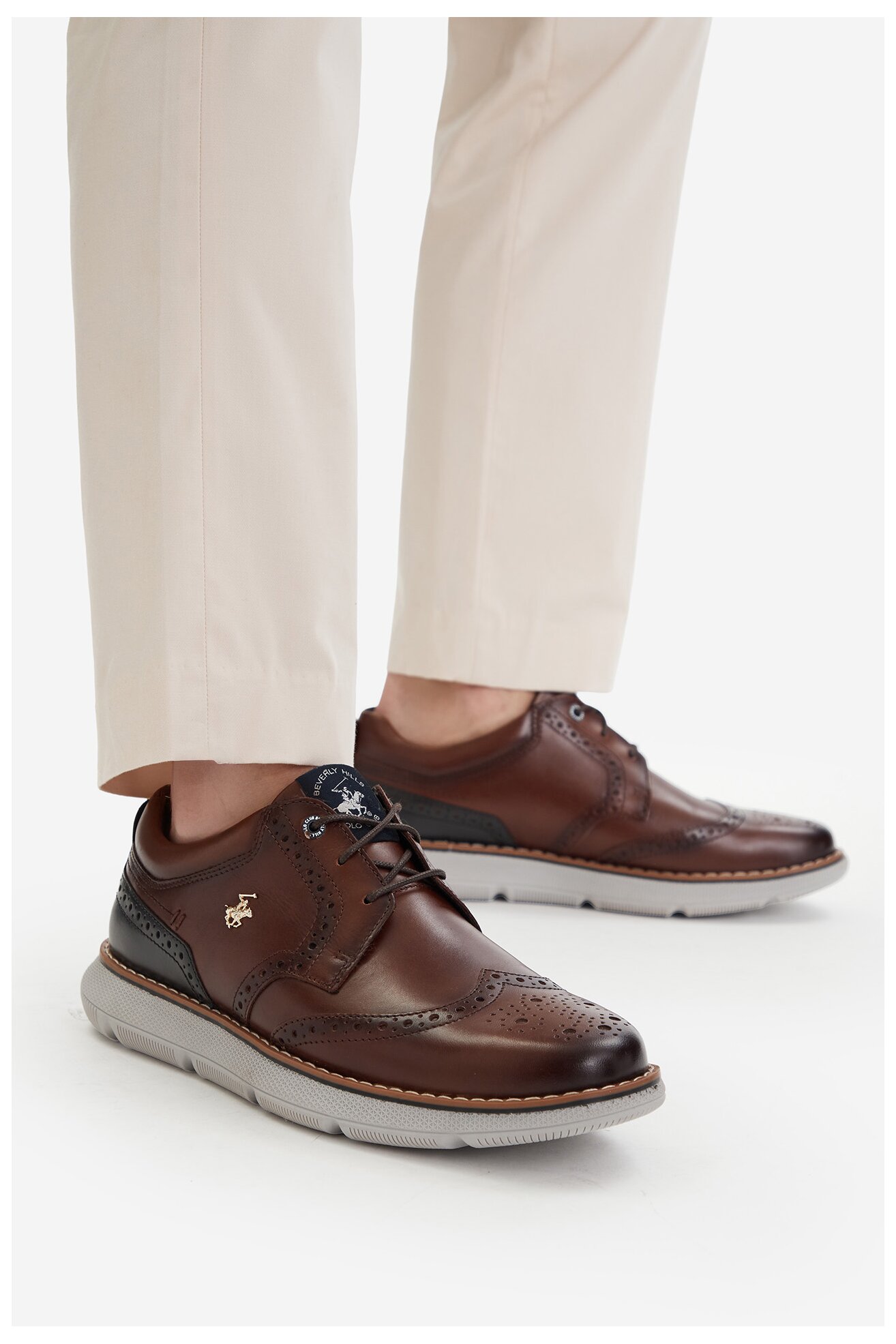 Напівчеревик Beverly Hills Polo Club EO-GRAD-11 MB КОРИЧНЕВИЙ