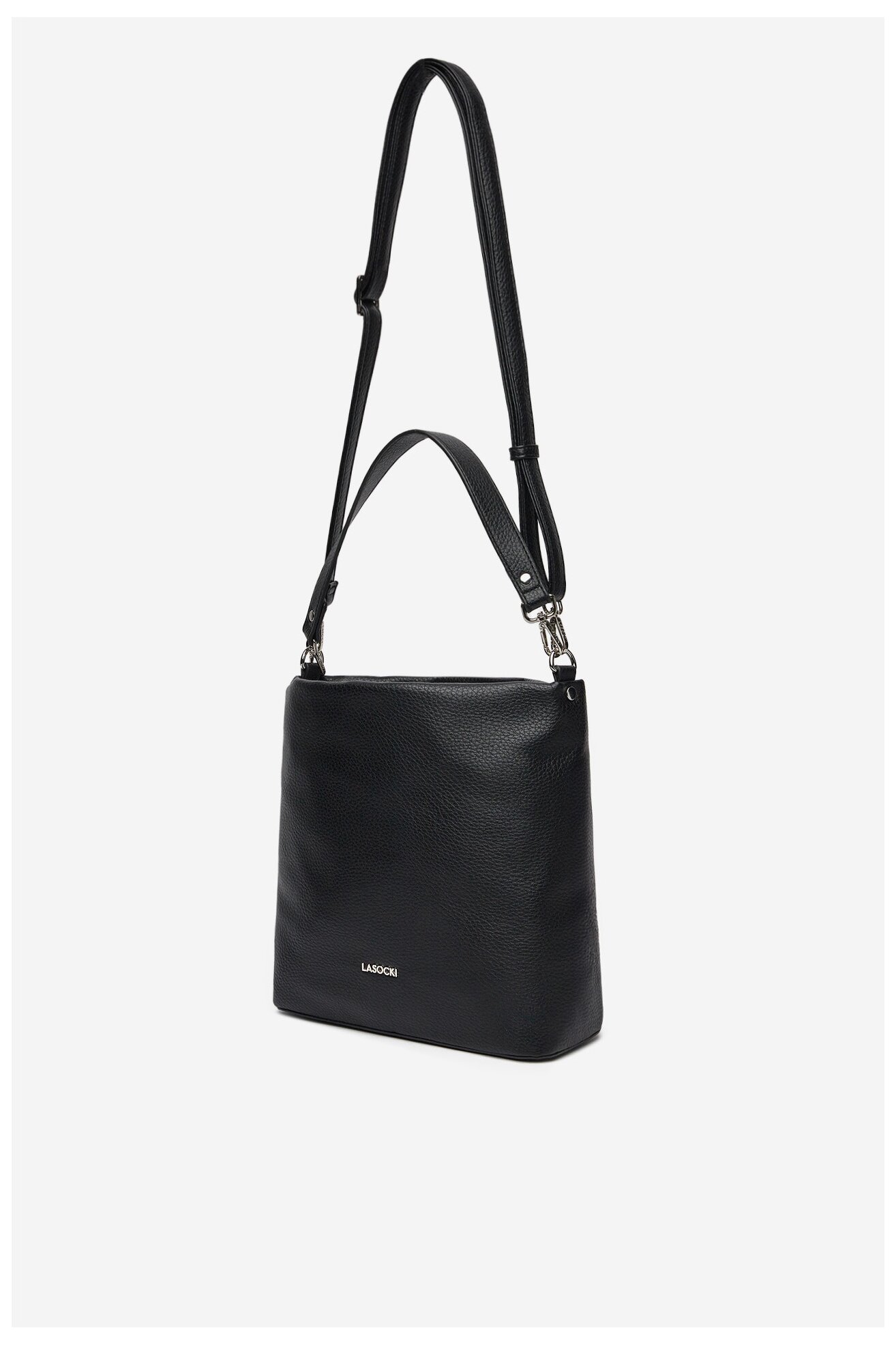 Дамска чанта Lasocki CEO-LSK-X-006-07 ЧЕРЕН