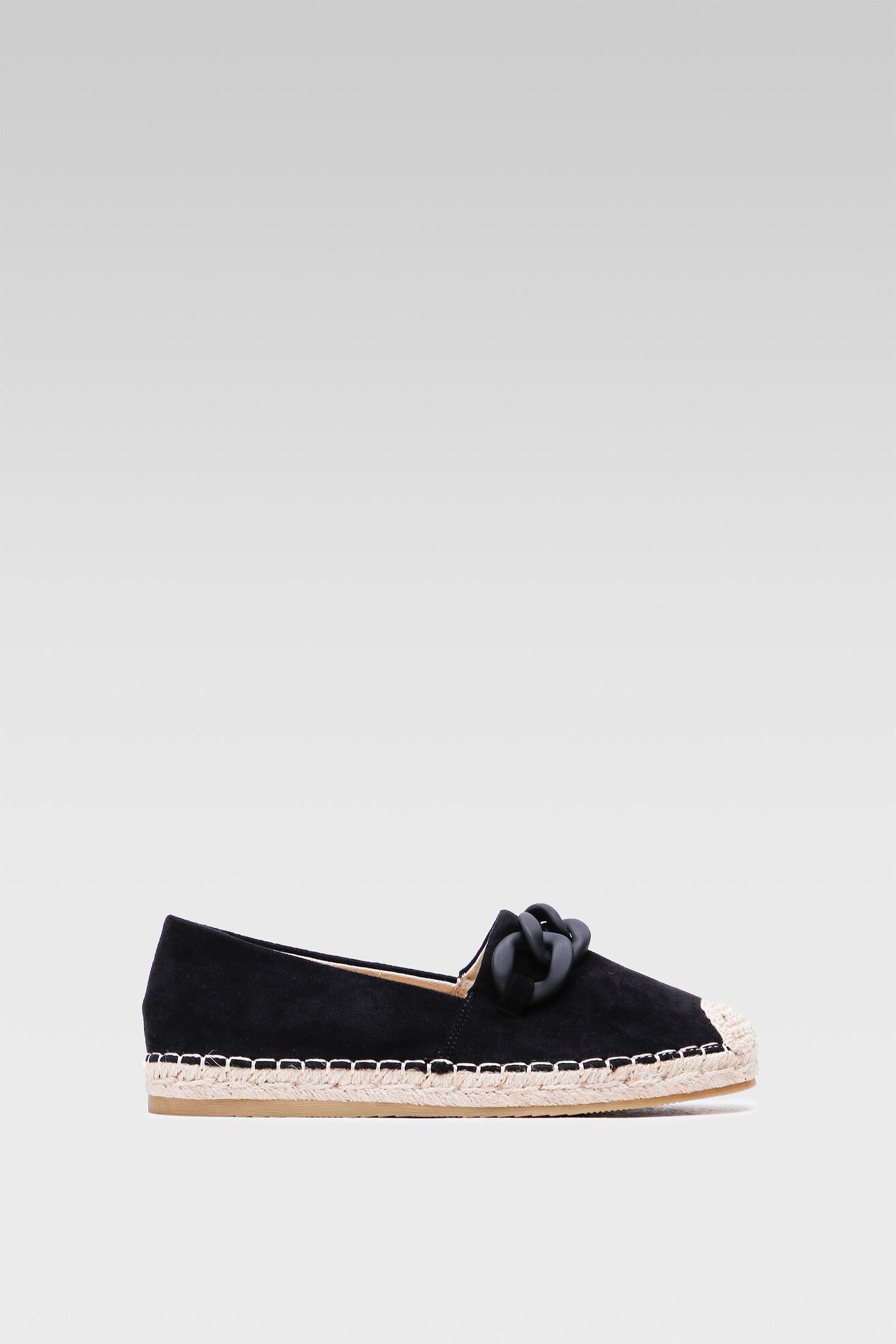 Espadrile DeeZee WSS20458-01 CRNA