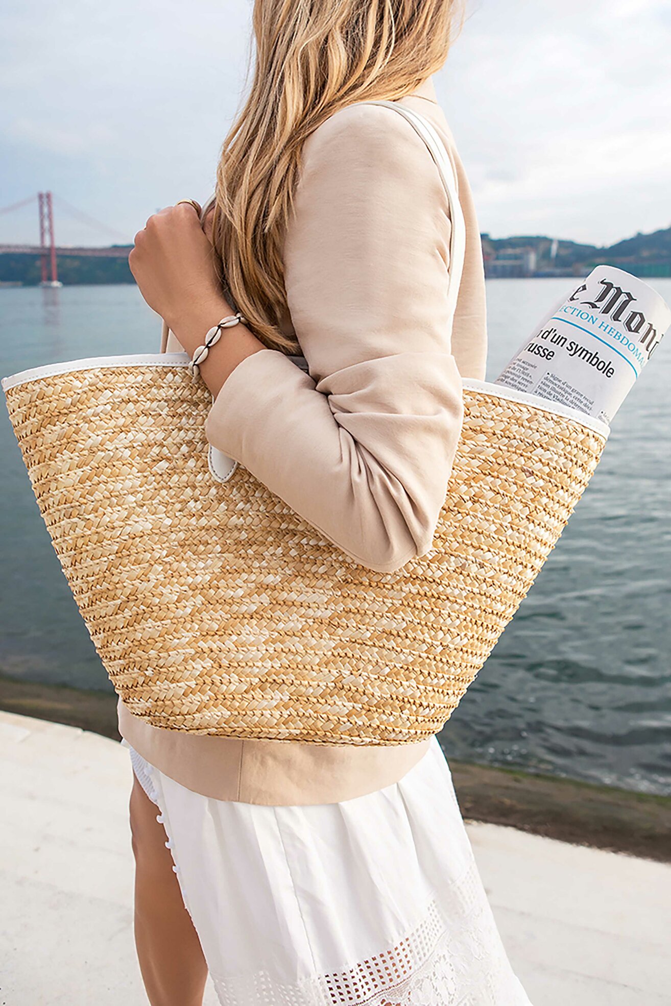 Torebka DeeZee MDS-J-003-80-01 Biały