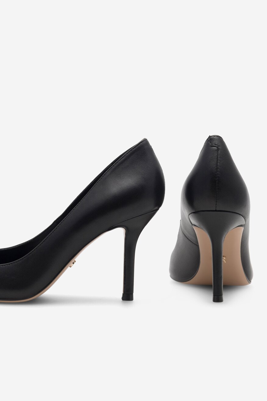 Gino Rossi - Skórzane czółenka - 5905588116295