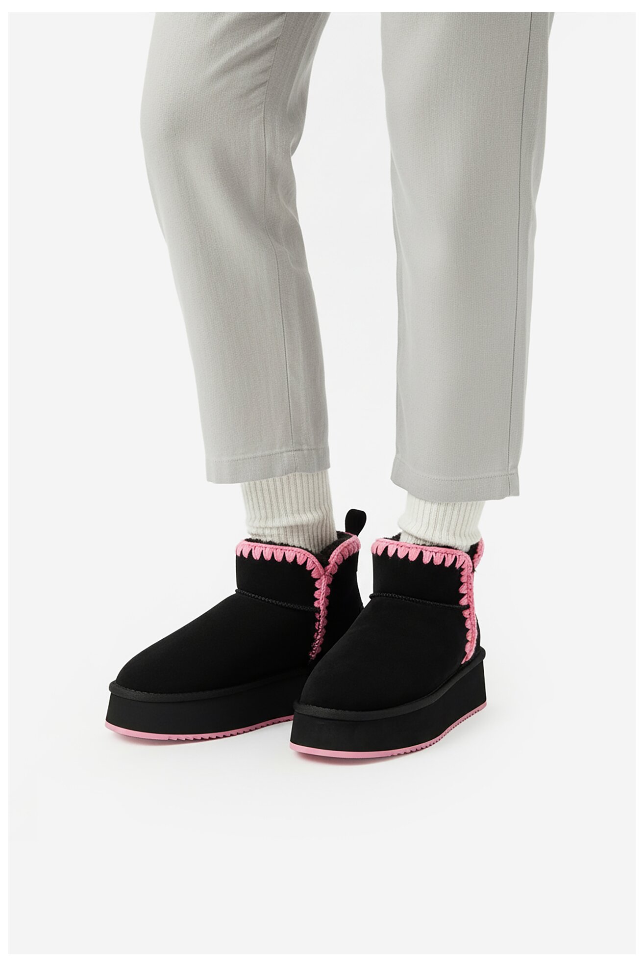 Kratke čizme ROXY CEO-HY9988-3 CRNA